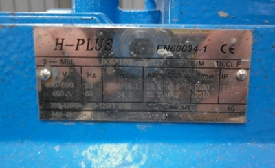 Unused Cast Iron Centrifugal Pump 100 m3/h (440.3 GPM) For Sale - IPP# 706850