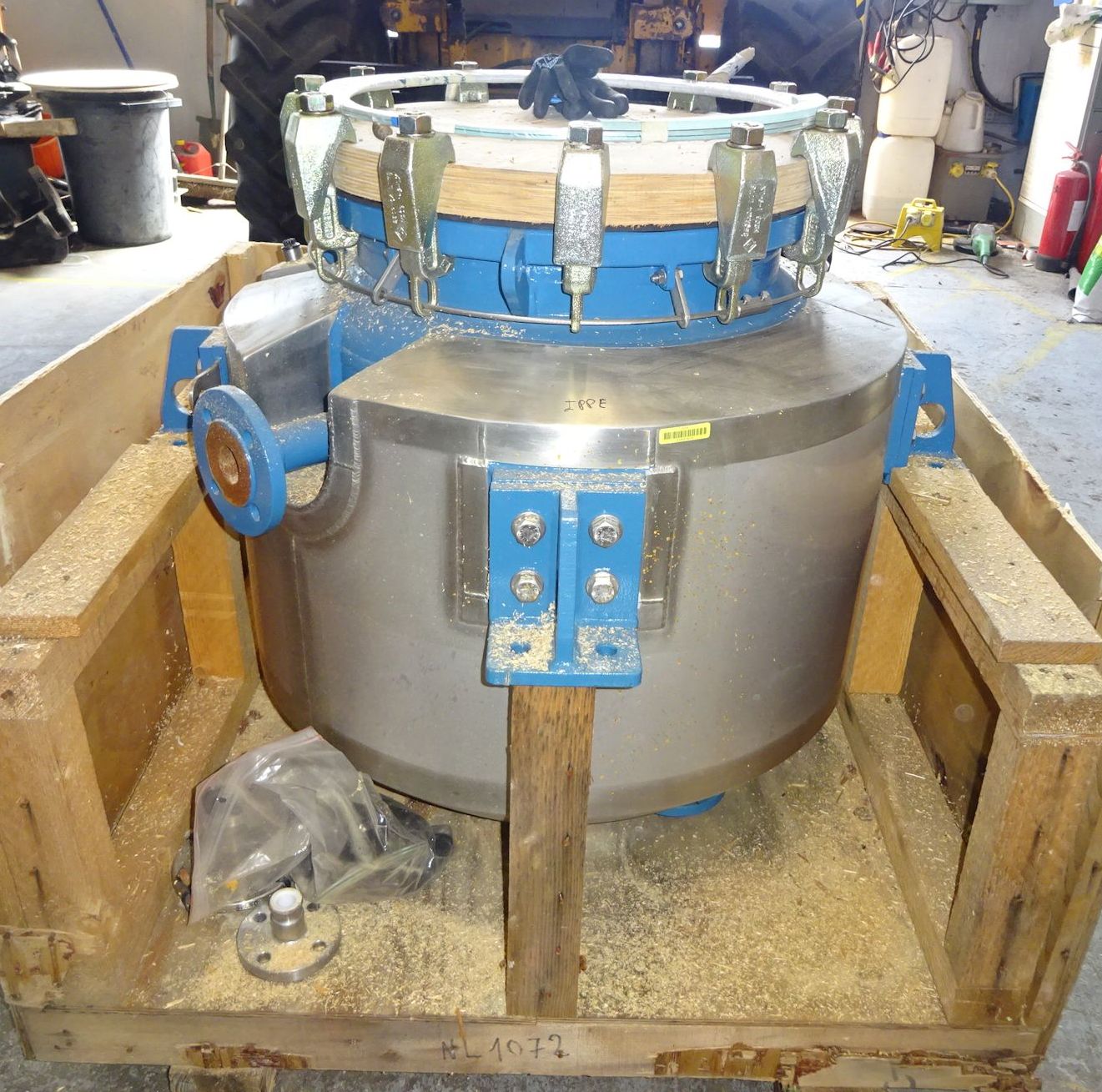 Unused Glasslined Clad DeDietrich Batch Type Body Only Reactor - IPP# 706869