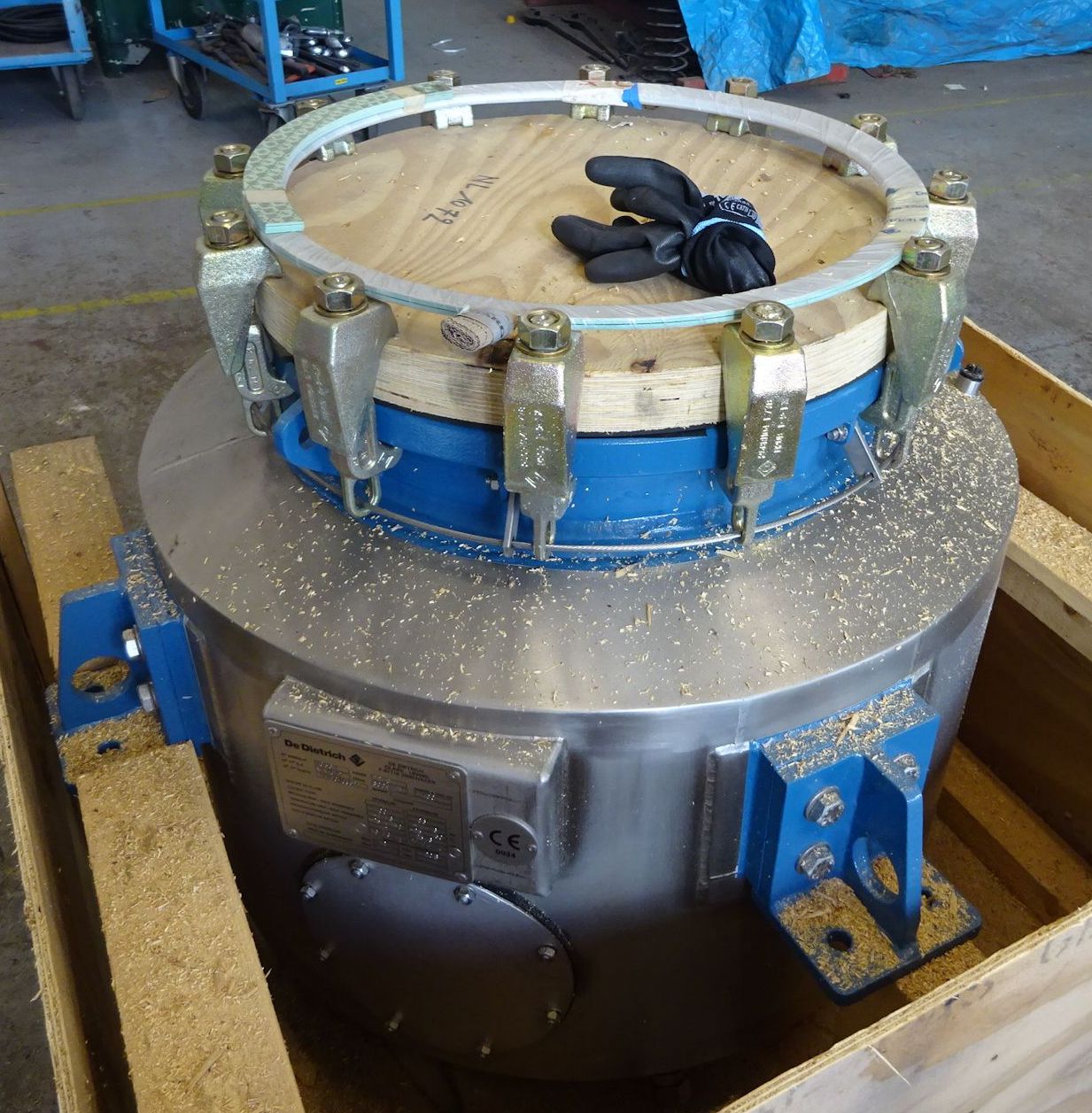 Unused Glasslined Clad DeDietrich Batch Type Body Only Reactor - IPP# 706869