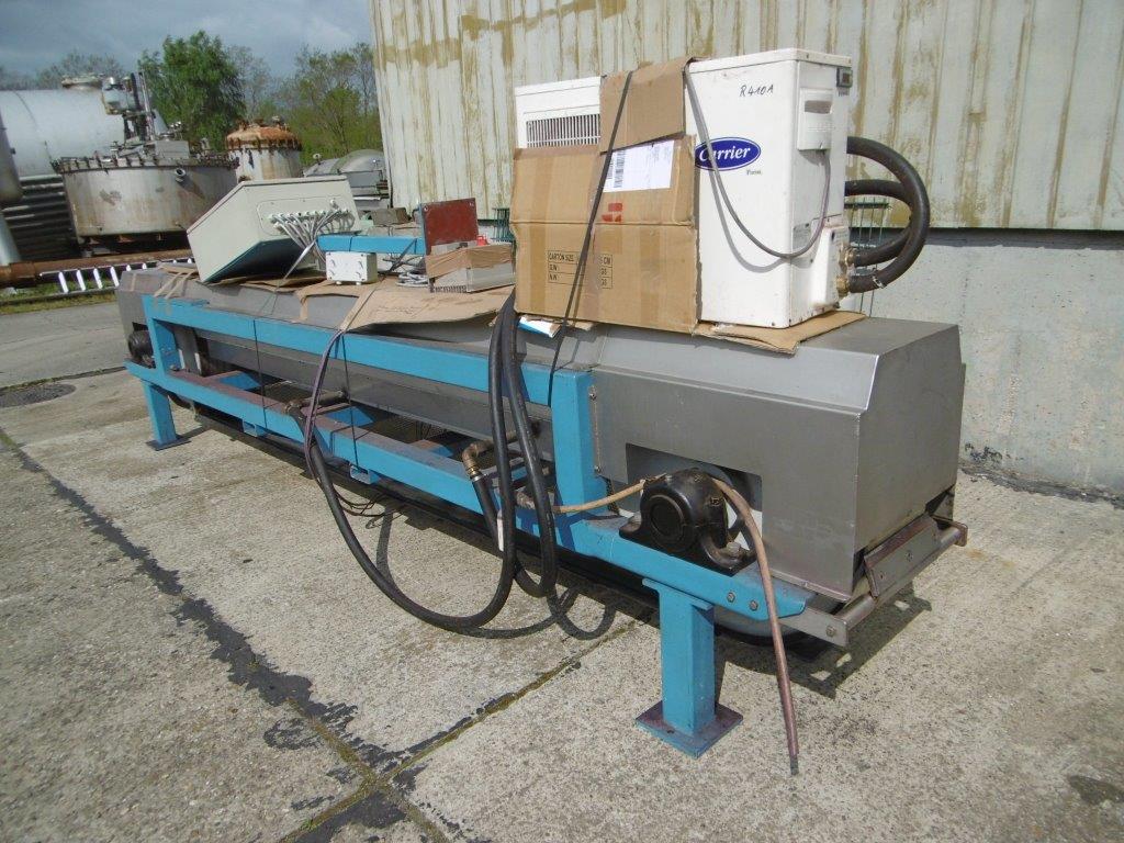  Stainless Steel 316  Dryer-Flaker Drum and Belt 300 mm (11.8 in) For Sale - IPP# 706870