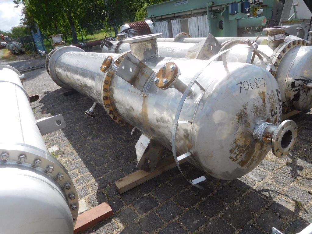 Stainless Steel Austenitic Rising/Falling Film Evaporator 6,700 kg/h (14,771 lb/h) For Sale - IPP# 706887