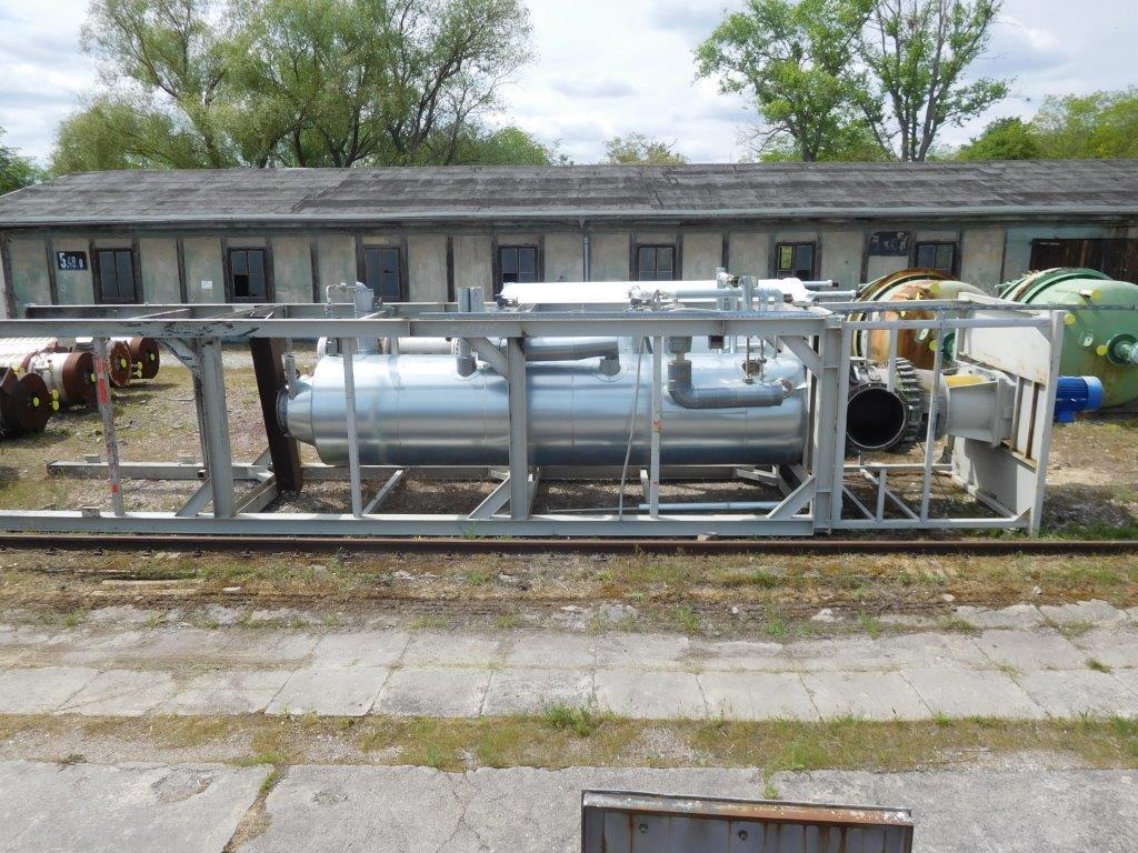  Stainless Steel 316L Wiped/Thin Film Evaporator 279 kg/h (615 lb/h) For Sale - IPP# 706885