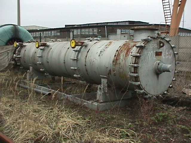  Stainless Steel 316 Wiped/Thin Film Evaporator 267.6 kg/h (590 lb/h) For Sale - IPP# 70260