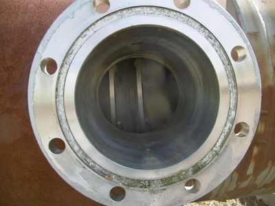  Stainless Steel 316 Wiped/Thin Film Evaporator 267.6 kg/h (590 lb/h) For Sale - IPP# 70260