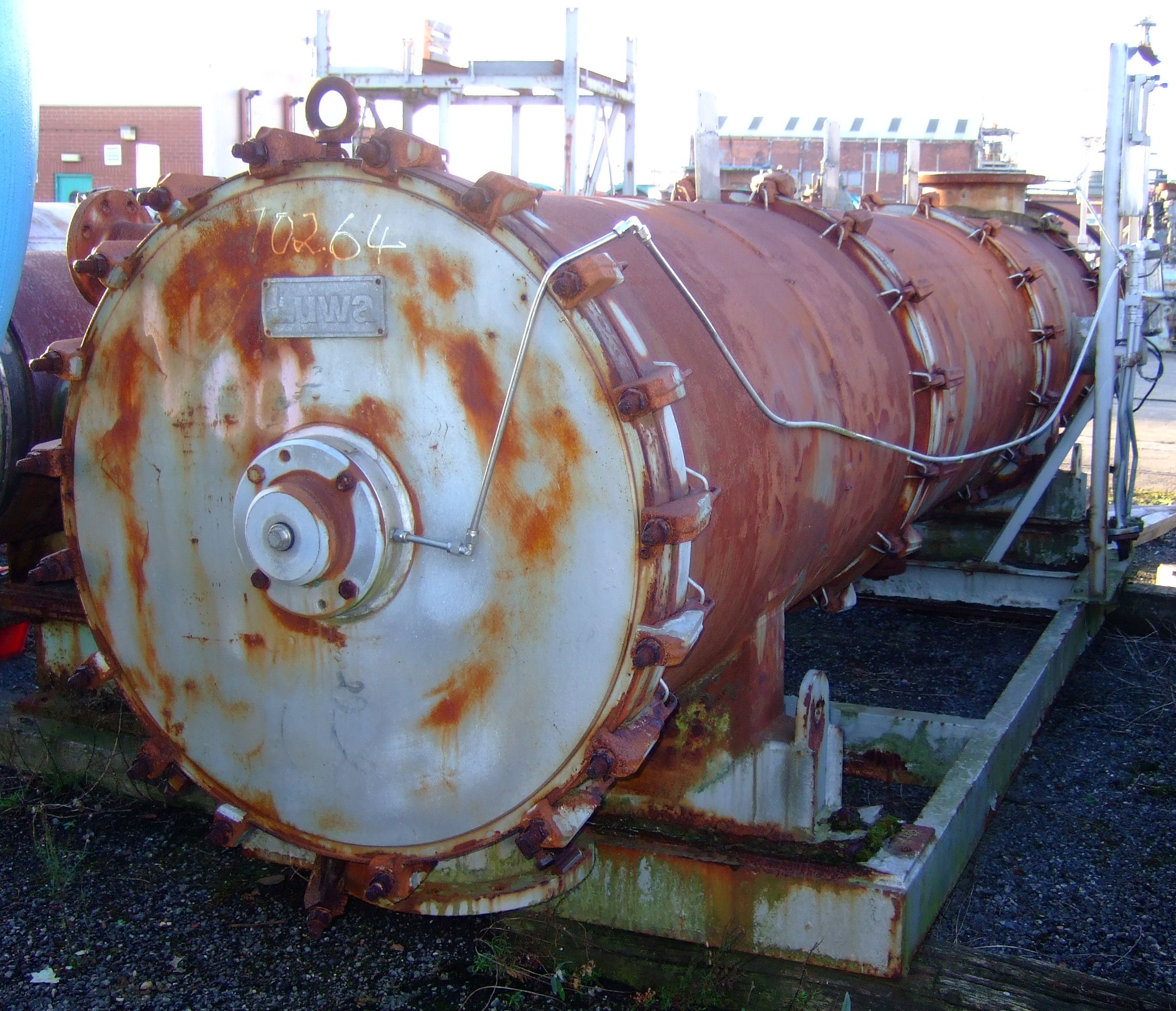  Stainless Steel 316L  Dryer-Thin Film 11 m² (118.4 ft²) For Sale - IPP# 70264