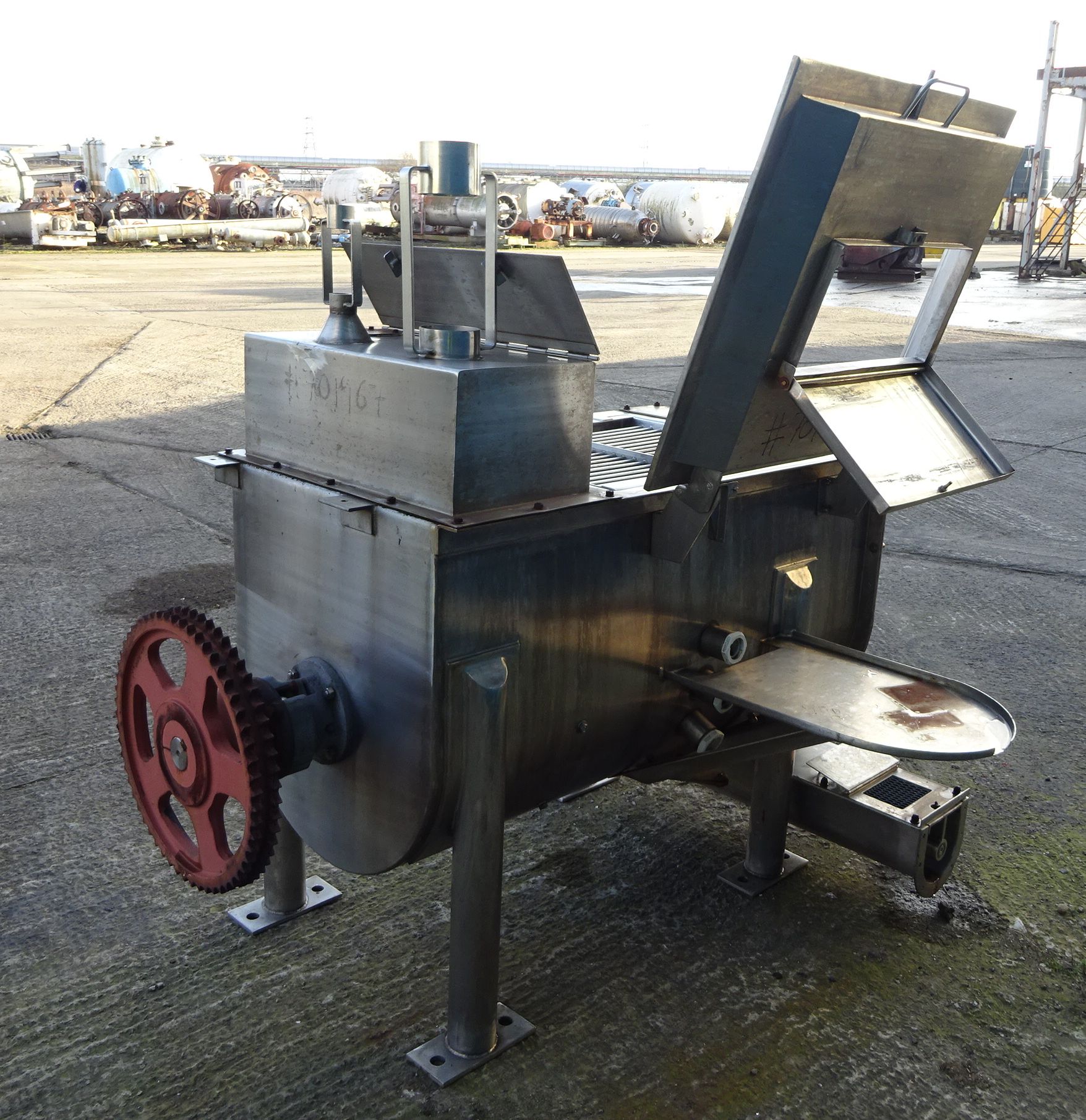  Stainless Steel 316  Mixer-Ribbon & Paddle 0.5 m3 (17.7 ft3) For Sale - IPP# 701967