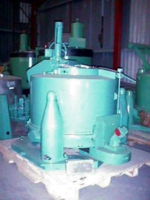 Stainless Steel 316 Rousselet Robatel Rapide120-SC120-2DEC Manual Discharge-Top Centrifuge-Basket - IPP# 702018