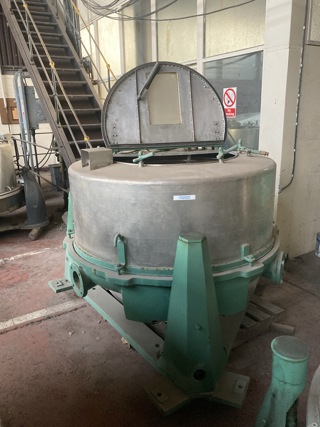 Stainless Steel 316 Manual Discharge-Top Centrifuge-Basket