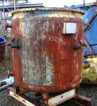 Glasslined Pfaudler Batch Type Body Only Reactor