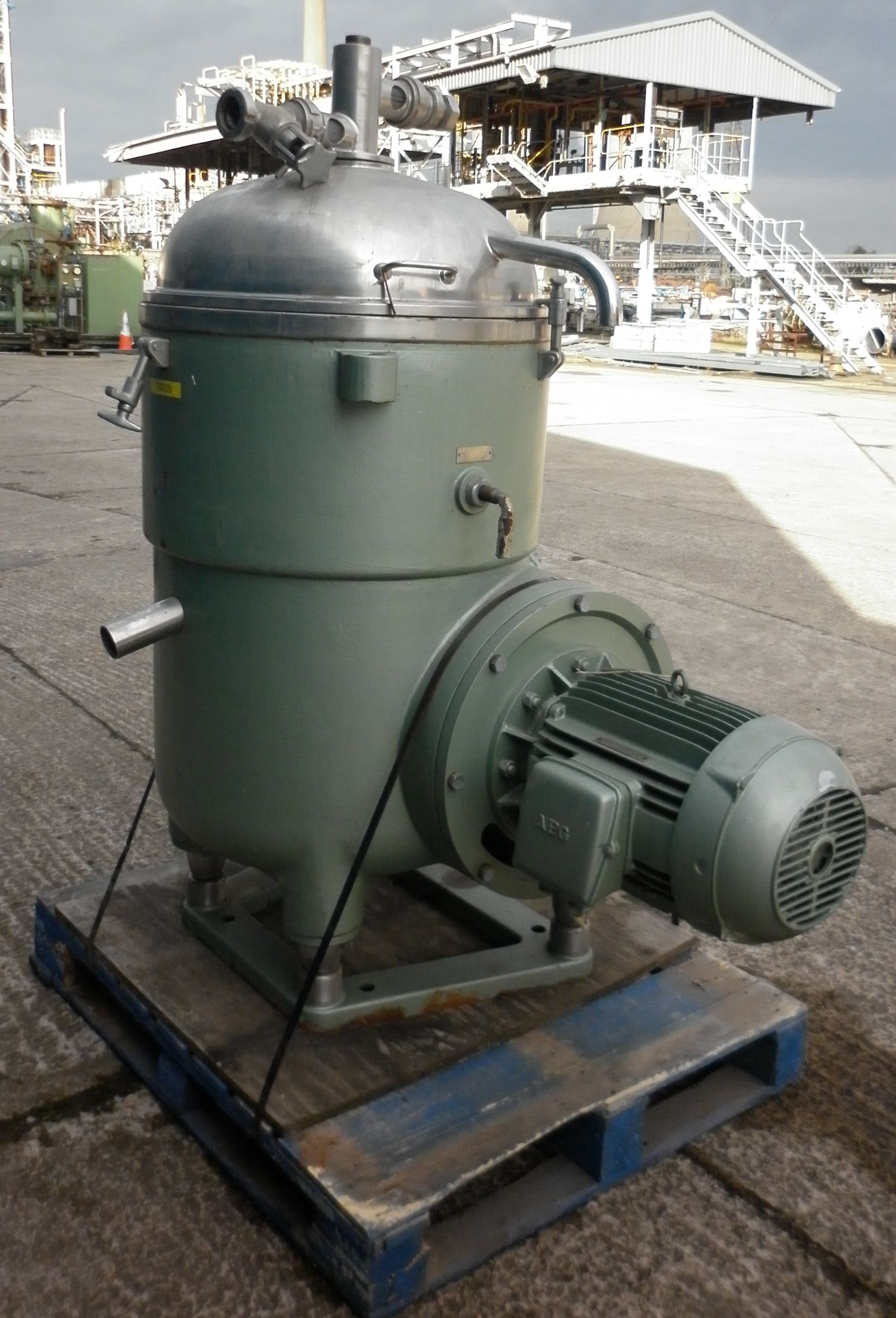  Stainless Steel 316  Centrifuge-Disc Bowl 15 kW (20.1 HP) For Sale - IPP# 702929