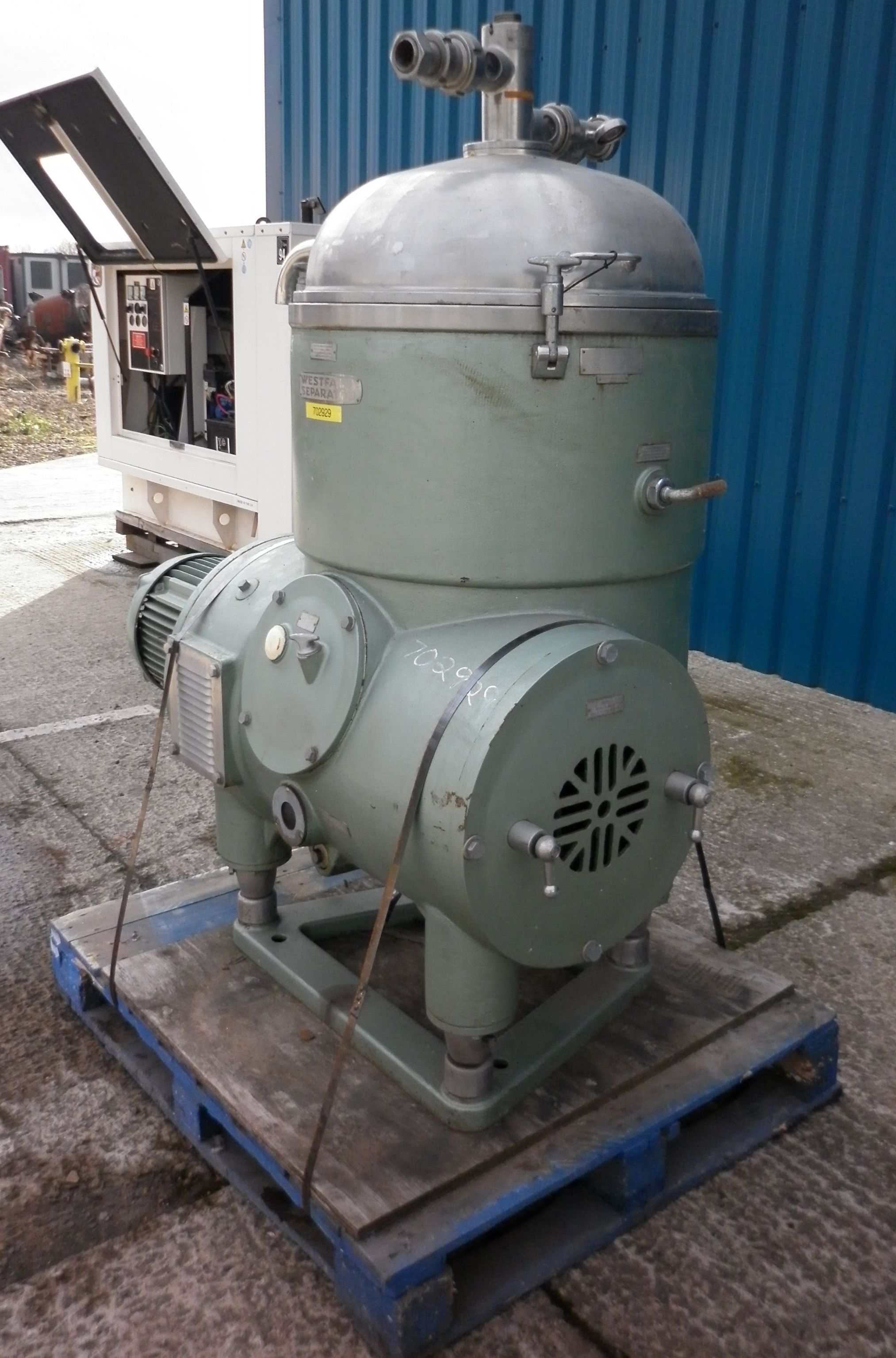  Stainless Steel 316  Centrifuge-Disc Bowl 15 kW (20.1 HP) For Sale - IPP# 702929