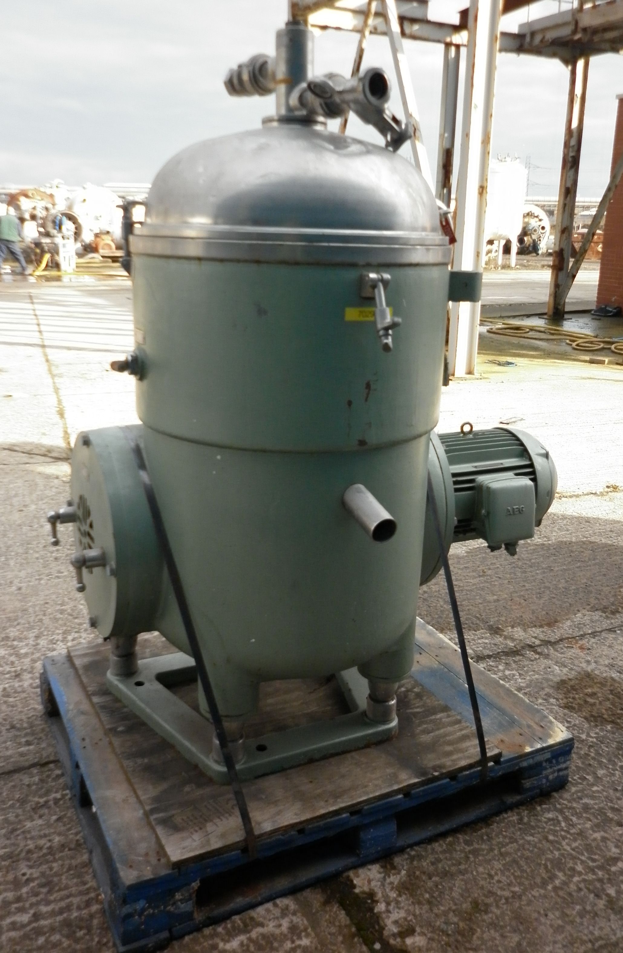  Stainless Steel 316  Centrifuge-Disc Bowl 15 kW (20.1 HP) For Sale - IPP# 702929