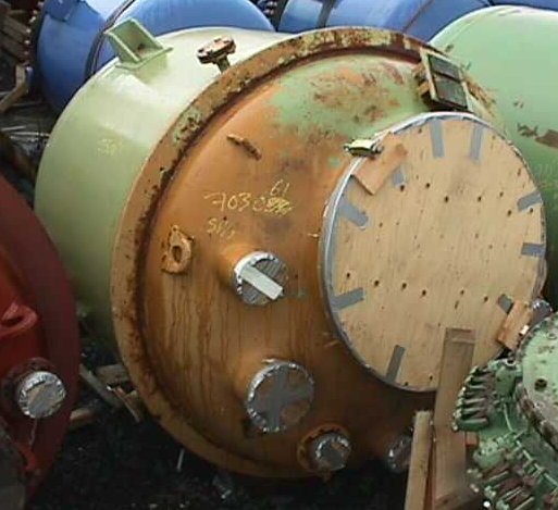 Glasslined DeDietrich STU Batch-Type Agitated Reactor - IPP# 703061