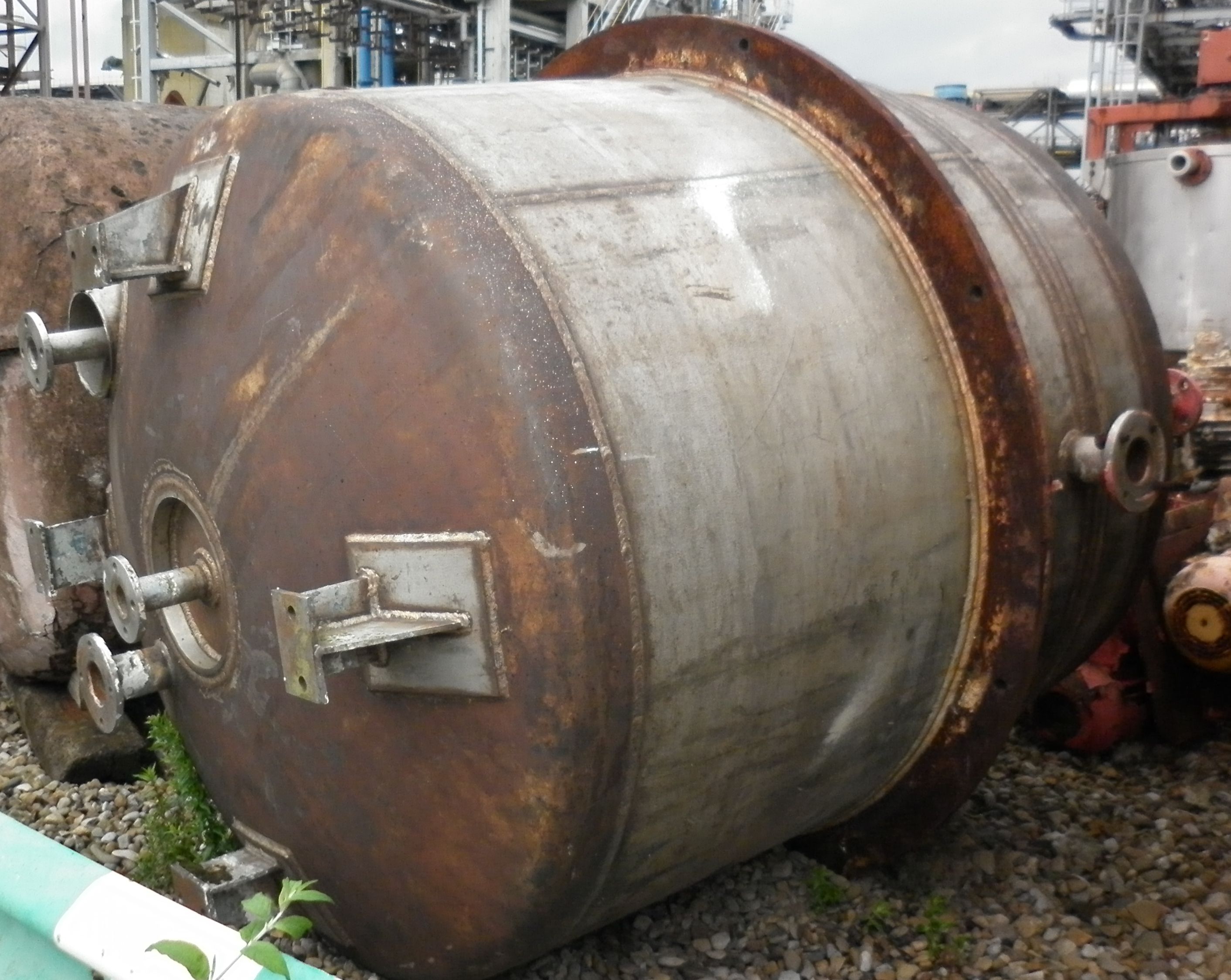  Batch-Type Agitated Reactor 3,400 L (900 gallons) Stainless Steel 304 For Sale - IPP# 703653