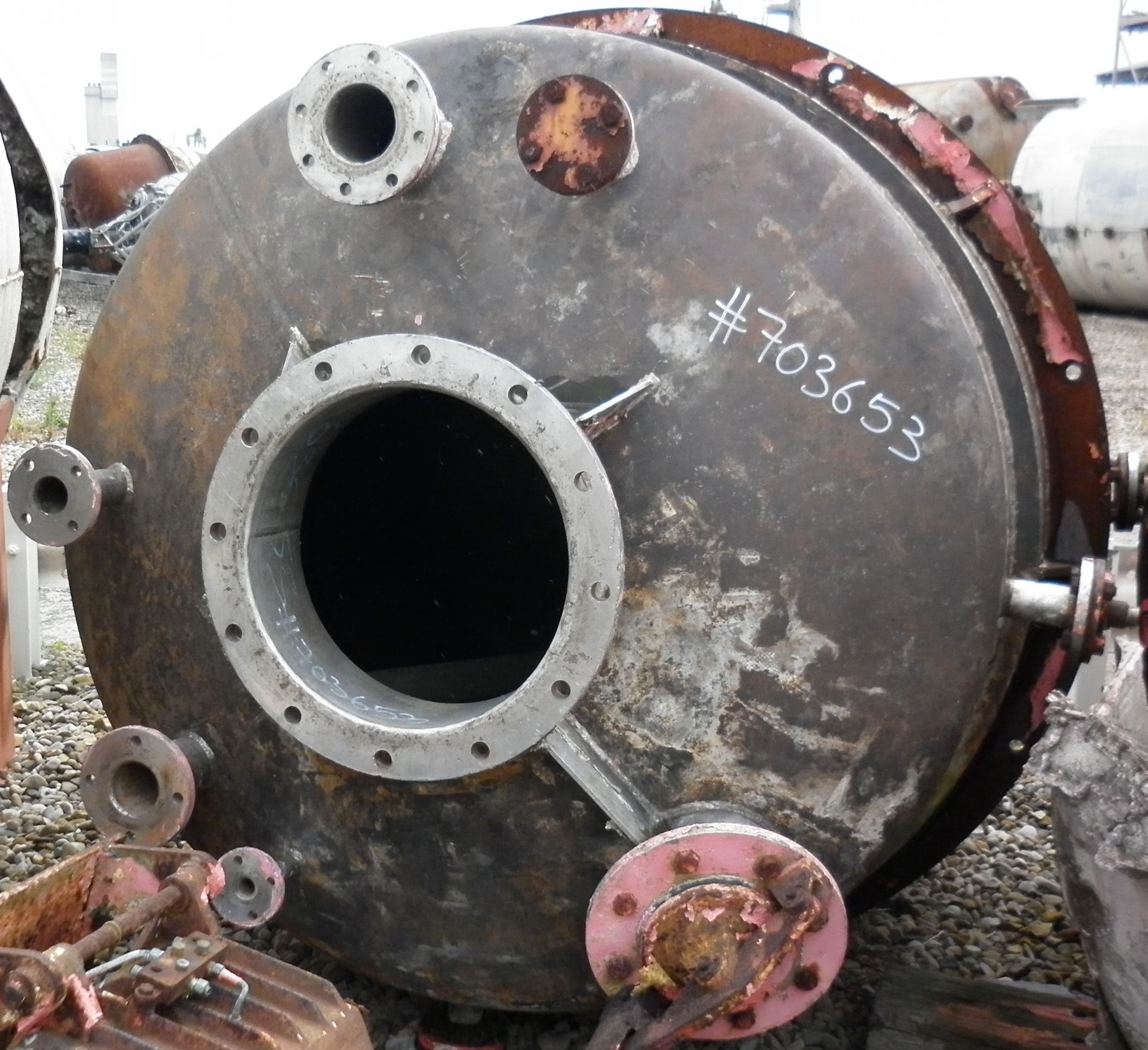  Batch-Type Agitated Reactor 3,400 L (900 gallons) Stainless Steel 304 For Sale - IPP# 703653