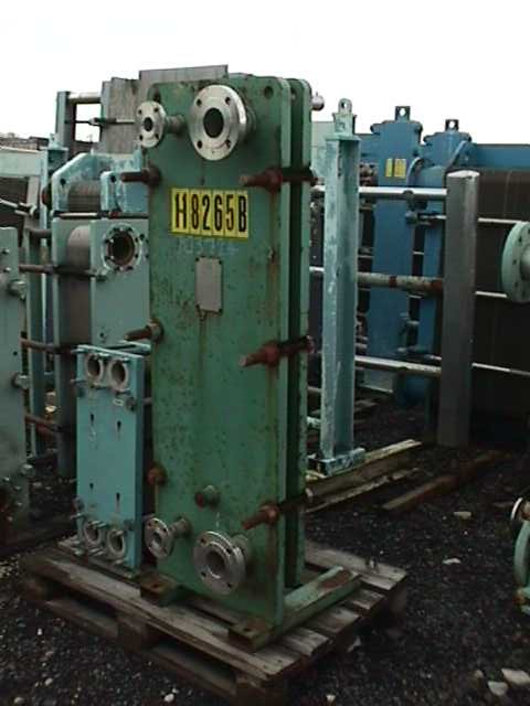  Stainless Steel 316 Plate and Frame Heat Exchanger 6 m² (64.6 ft²) For Sale - IPP# 703724