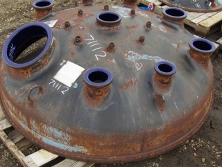 Glasslined Tank Cover Glass Lined Parts