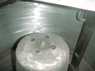 Monel Manual Discharge-Top Centrifuge-Basket