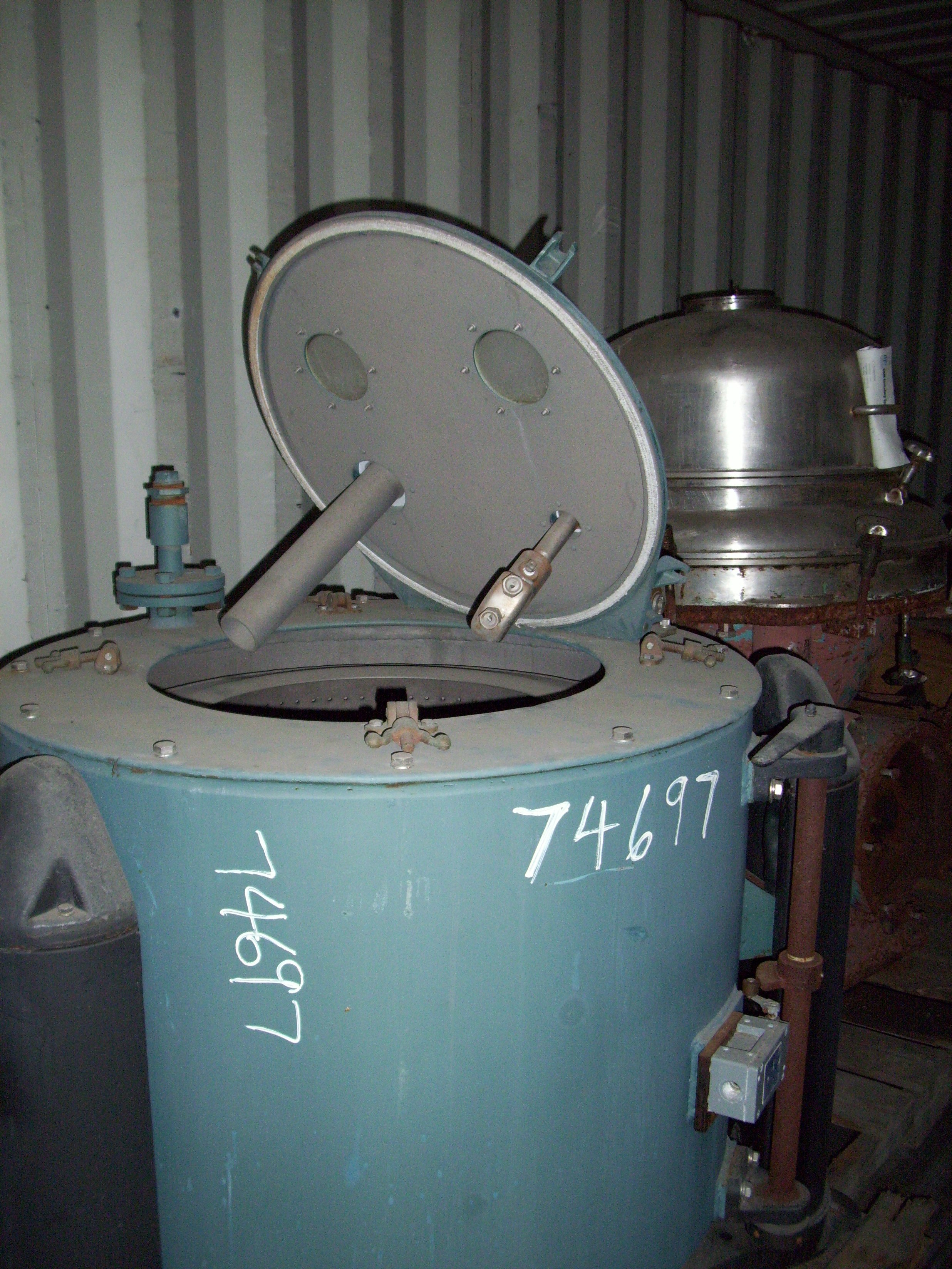  Monel Manual Discharge-Top Centrifuge-Basket 762 mm (30 in) For Sale - IPP# 74697