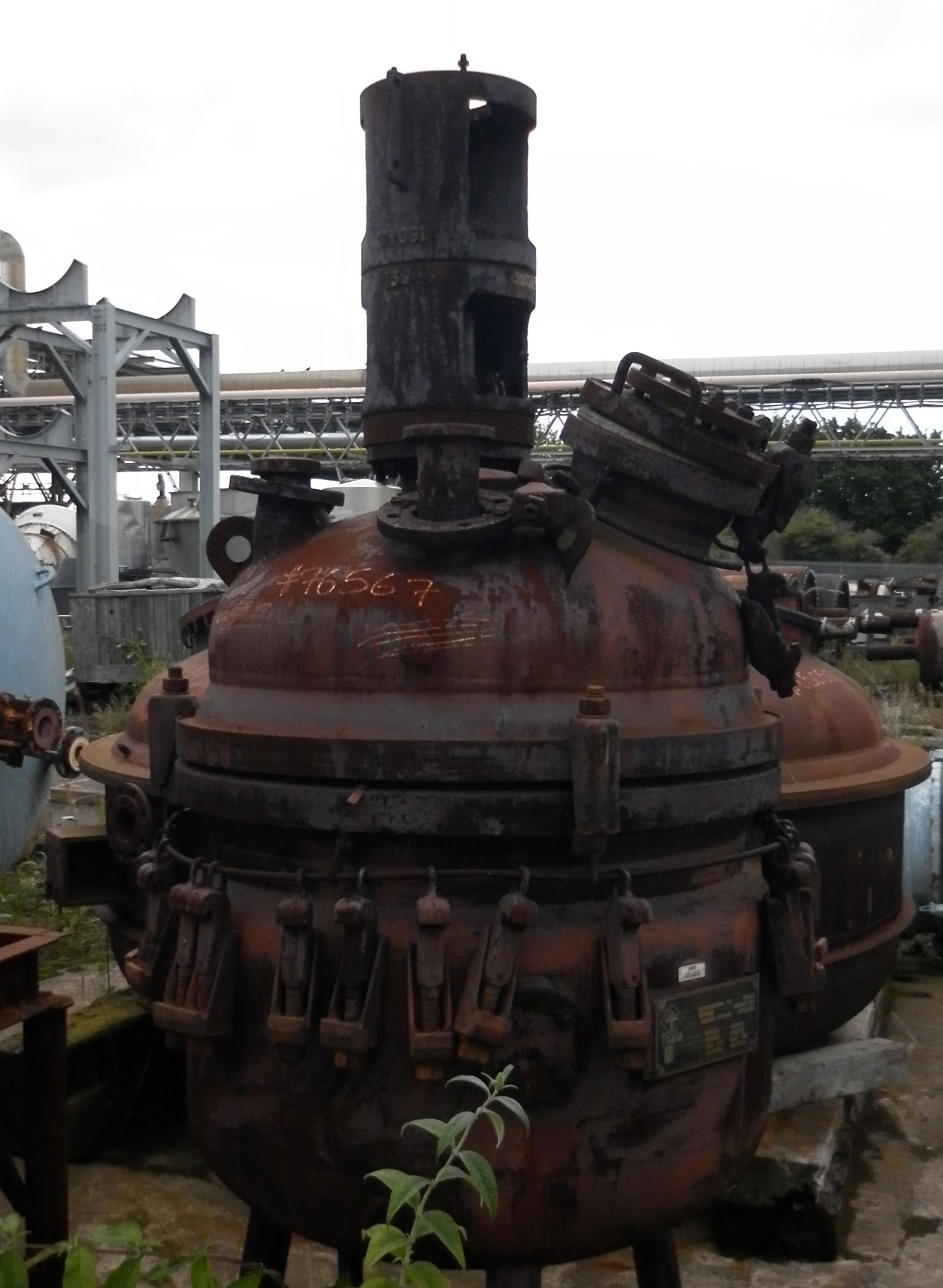Unused Glasslined Thale (Germany) C0.25/1e-2D-1-1/GN680 Batch Type Body Only Reactor - IPP# 76567