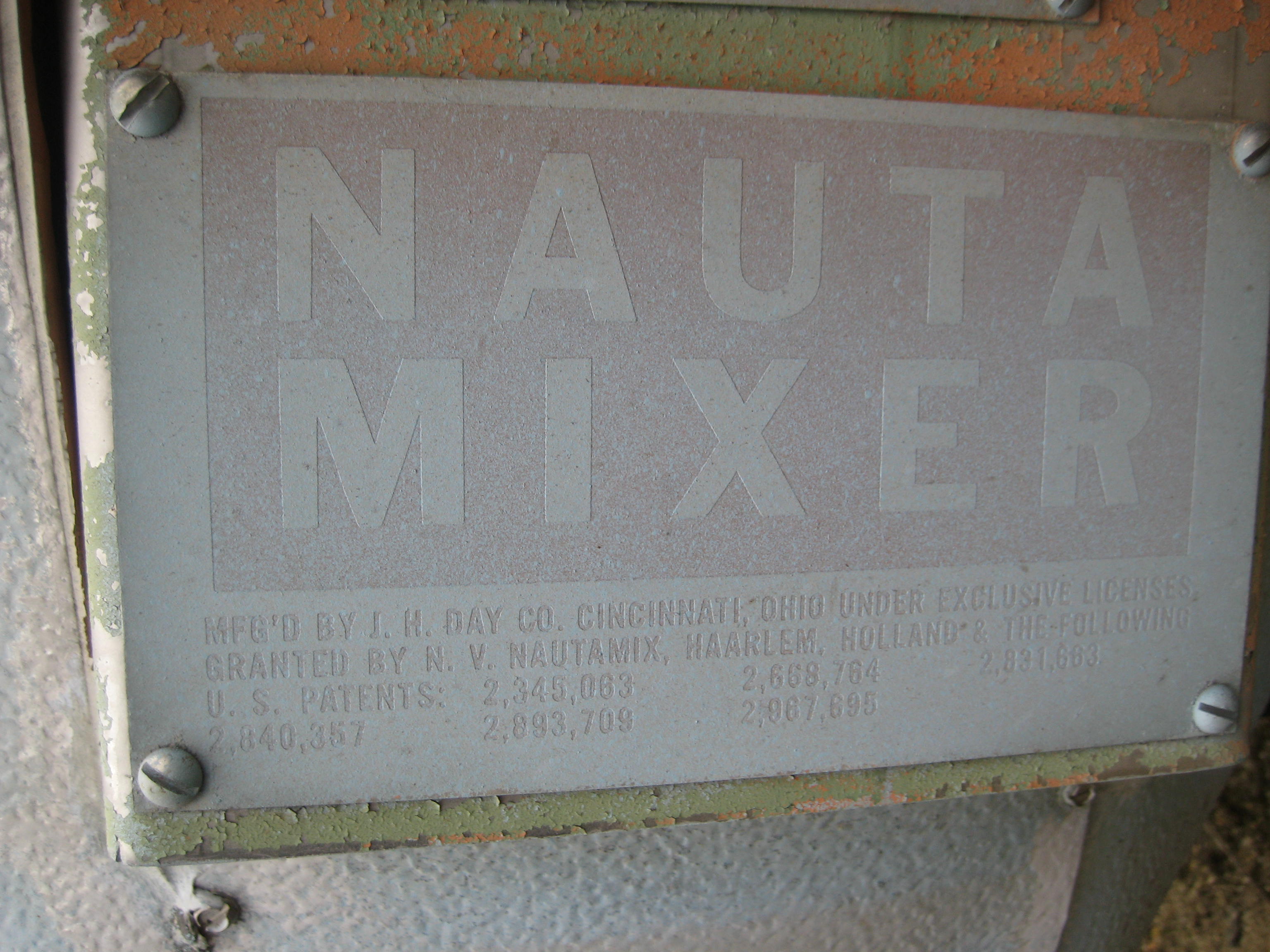  Stainless Steel 304  Mixer-Nauta 300 L (79.3 gallons) For Sale - IPP# 76661