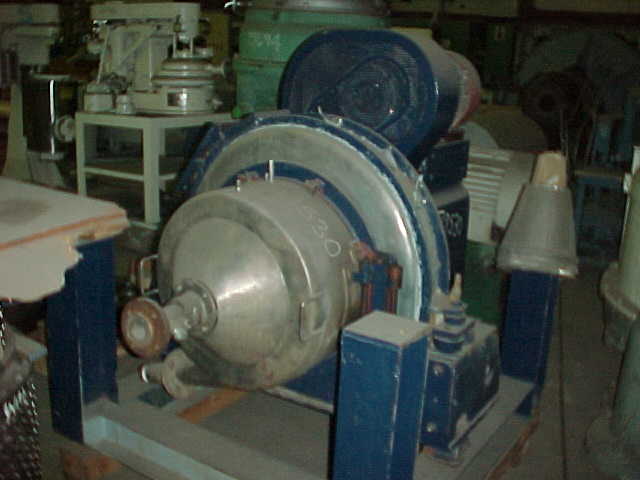  Stainless Steel 316L  Centrifuge-Misc. & Hydraulic 11.2 kW (15 HP) For Sale - IPP# 79530