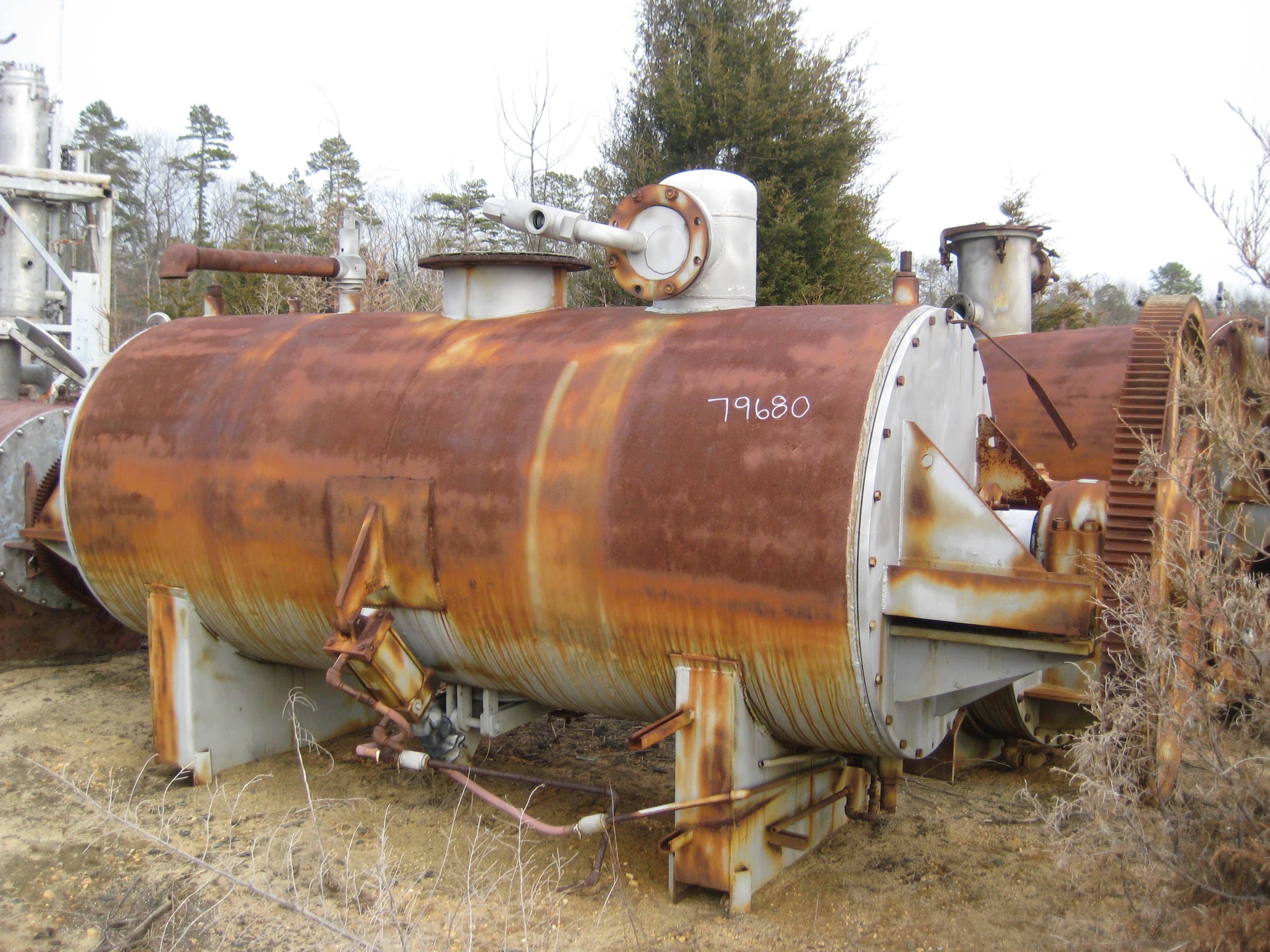  Stainless Steel 304  Dryer-Rotary Vacuum 3.8 m3 (133 ft3) For Sale - IPP# 79680