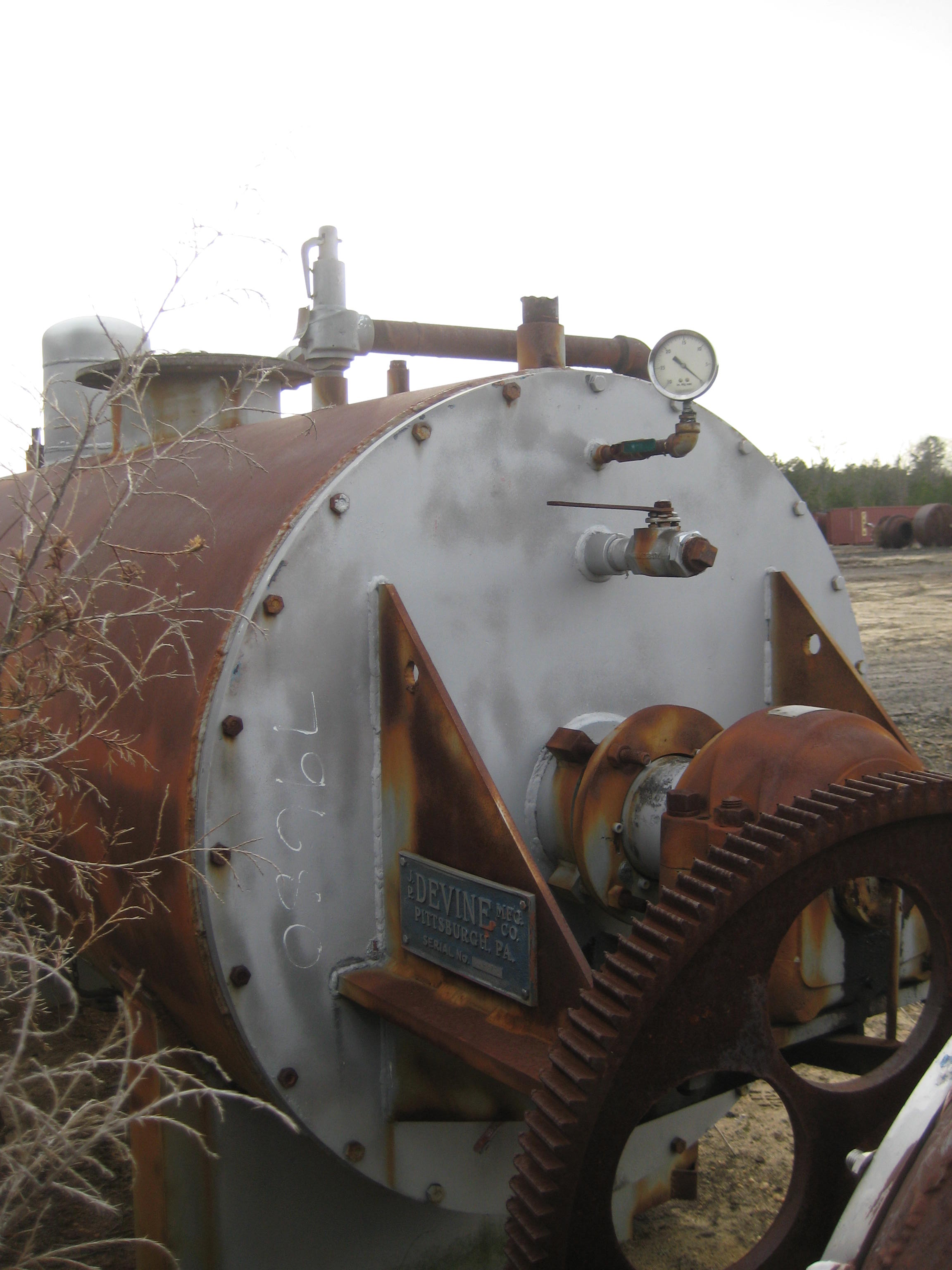  Stainless Steel 304  Dryer-Rotary Vacuum 3.8 m3 (133 ft3) For Sale - IPP# 79680