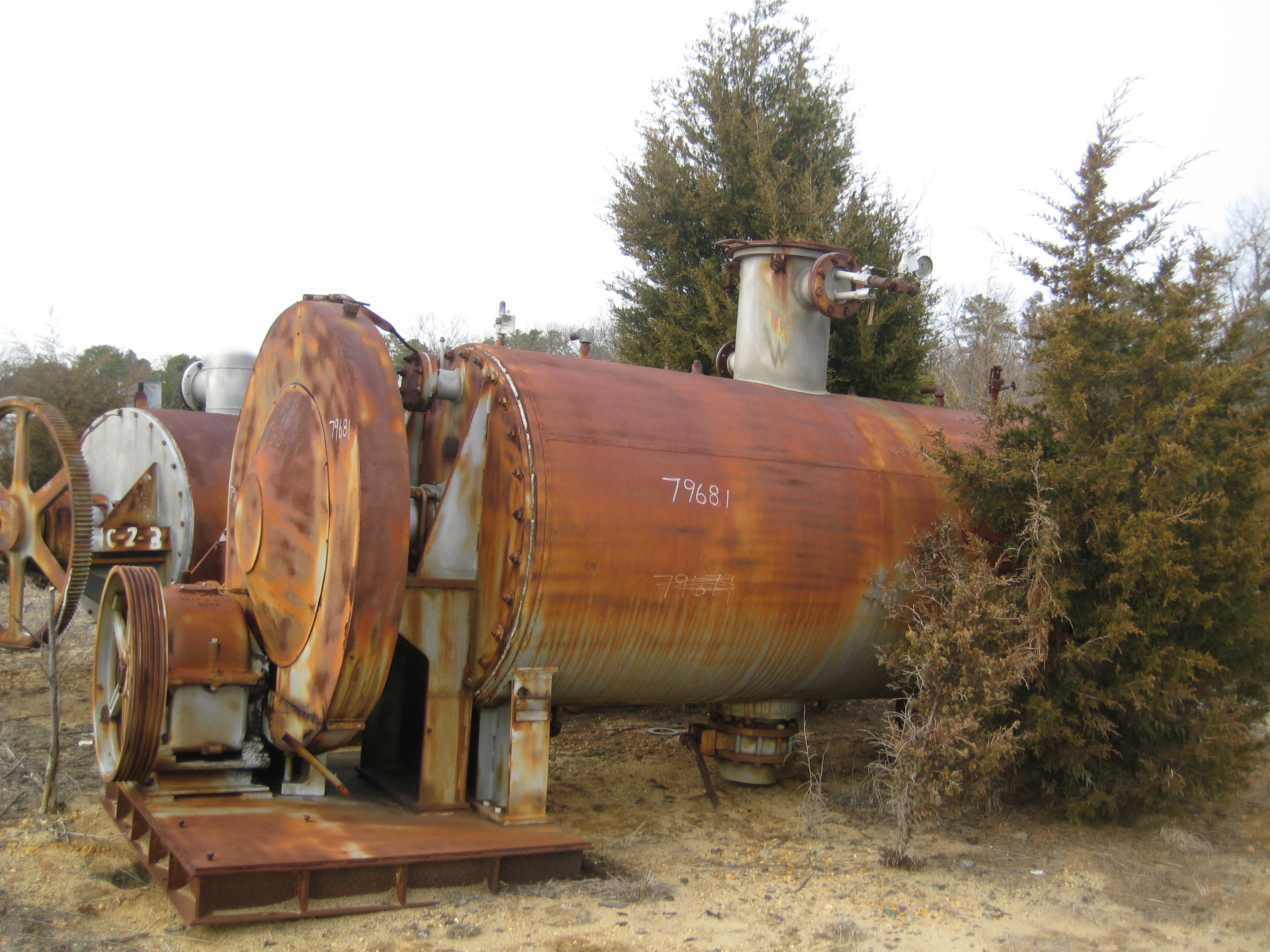  Stainless Steel 304  Dryer-Rotary Vacuum 3.8 m3 (133 ft3) For Sale - IPP# 79681