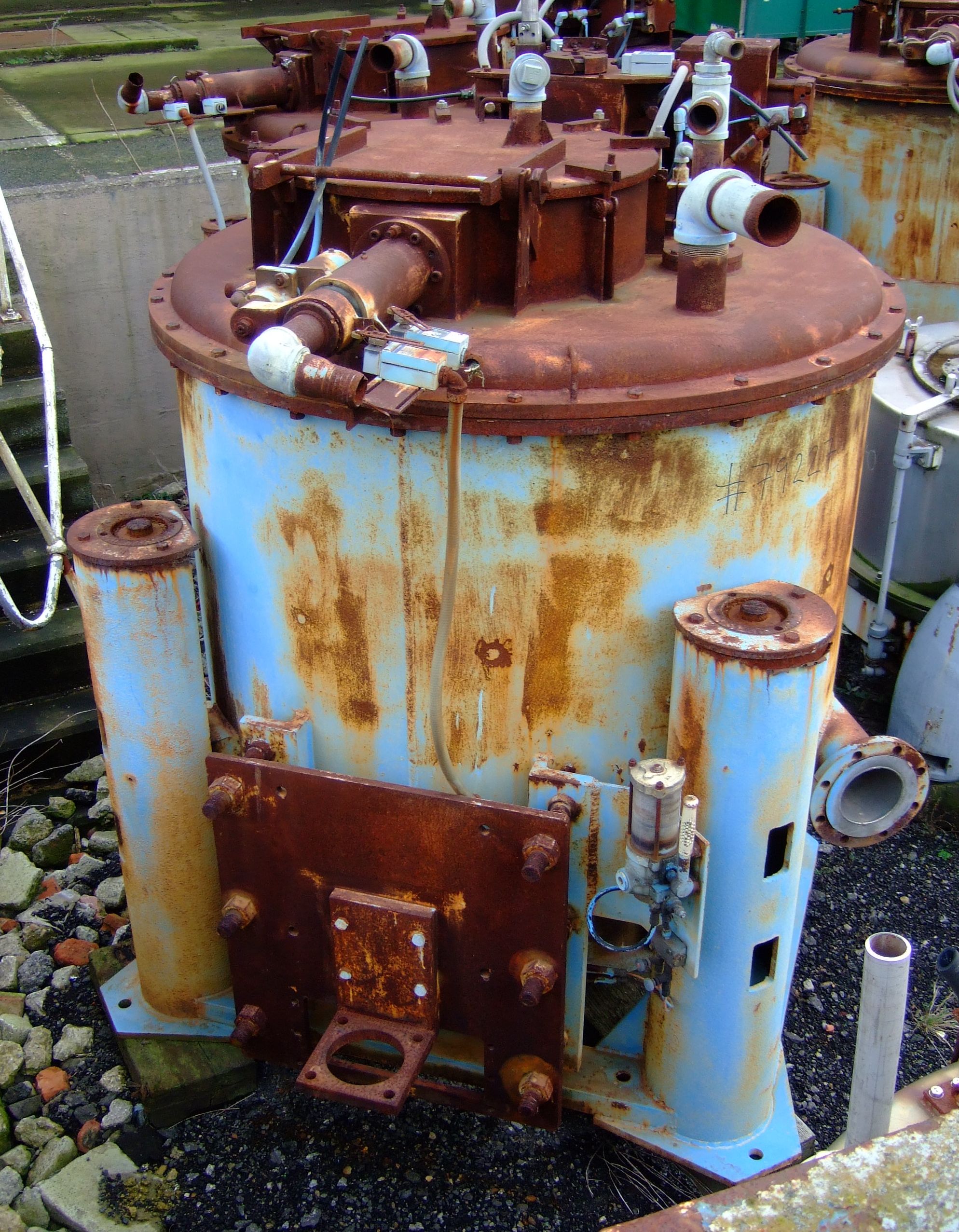 Carbon Steel Robatel DTS-1250-K2 Auto Discharge-Bottom Centrifuge-Basket - IPP# 79227