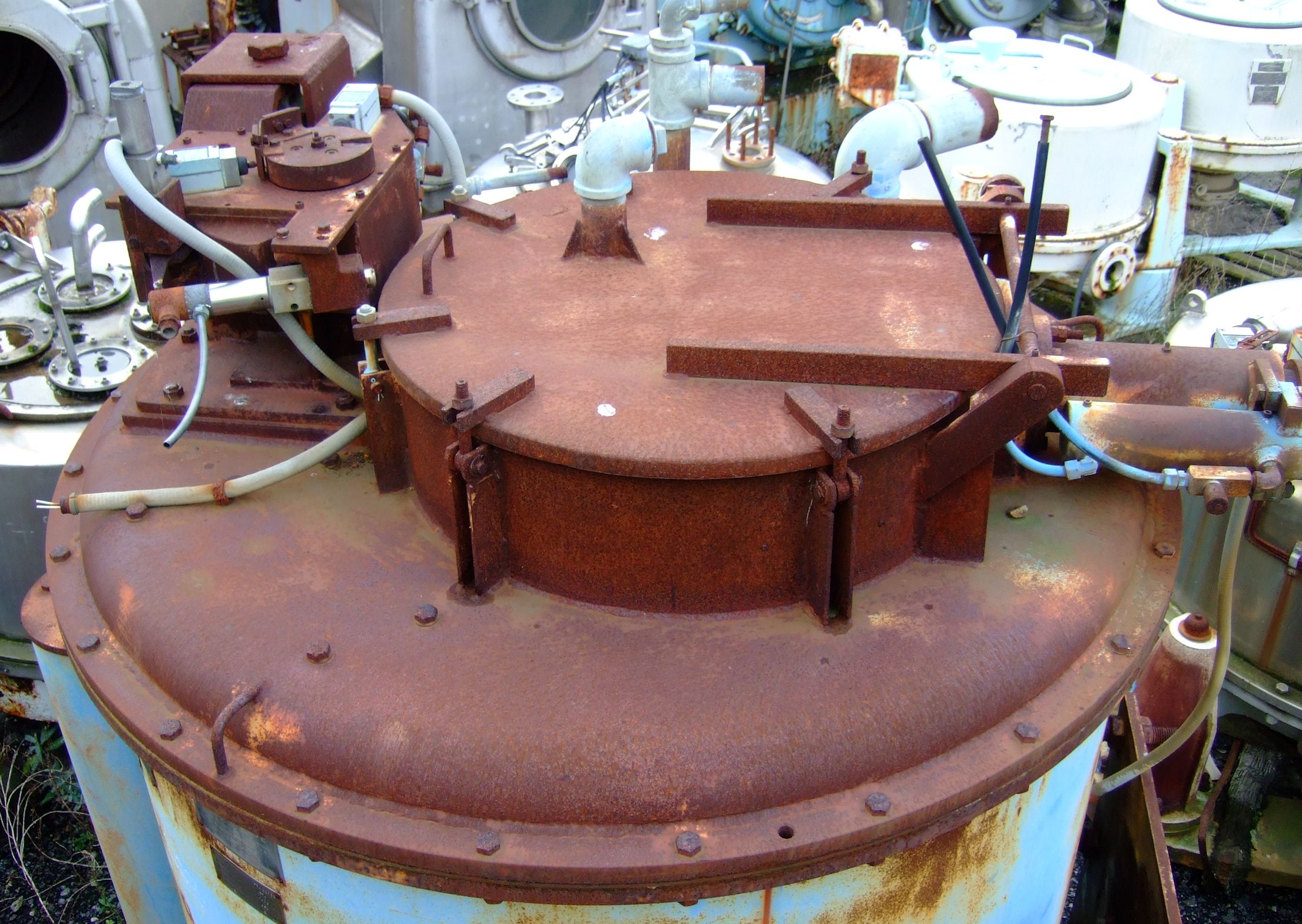 Carbon Steel Robatel DTS-1250-K2 Auto Discharge-Bottom Centrifuge-Basket - IPP# 79227