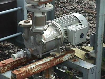 Stainless Steel 316 Burckhardt PMH136D-P-2x3 Pump-Vacuum - IPP# 81543