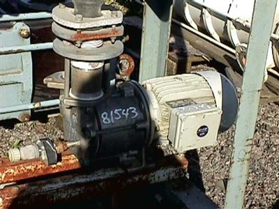Stainless Steel 316 Burckhardt PMH136D-P-2x3 Pump-Vacuum - IPP# 81543