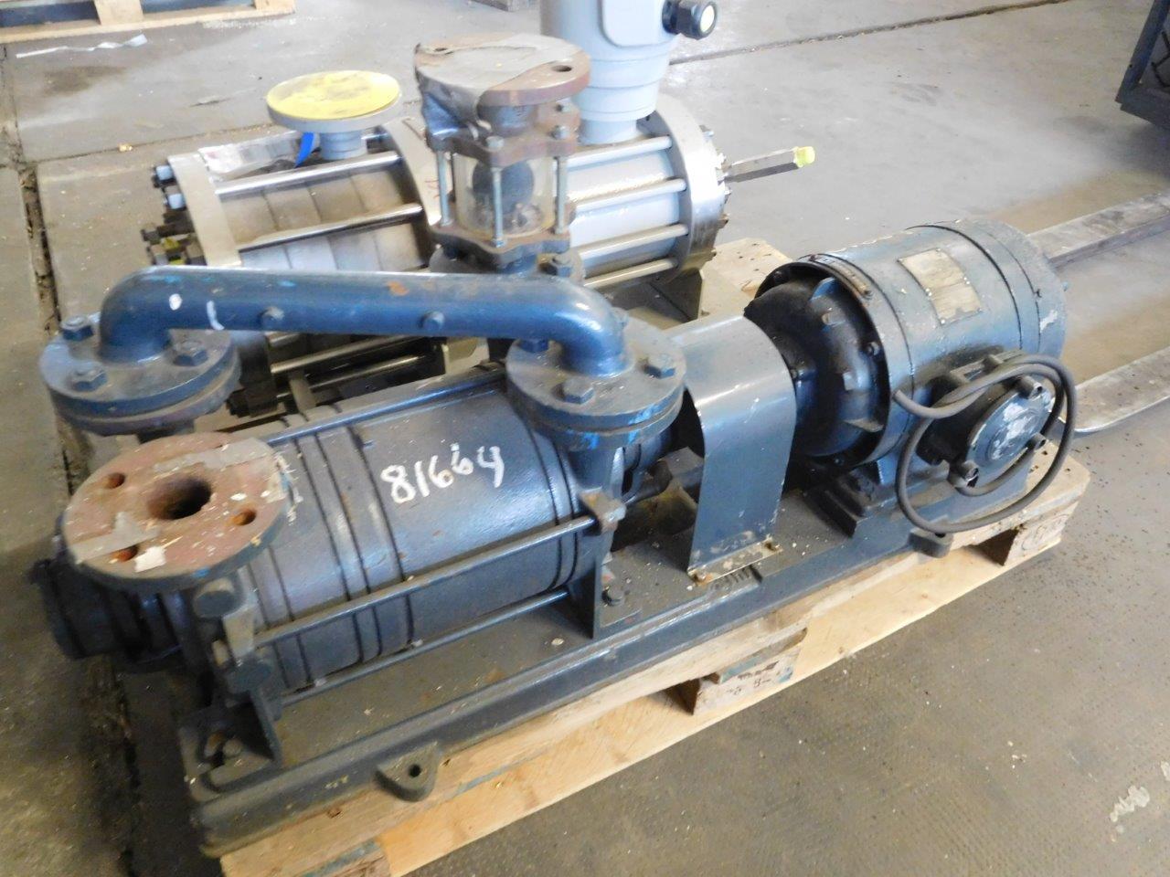   Pump-Vacuum 186.9 m3/h (110 CFM) Carbon Steel For Sale - IPP# 81664