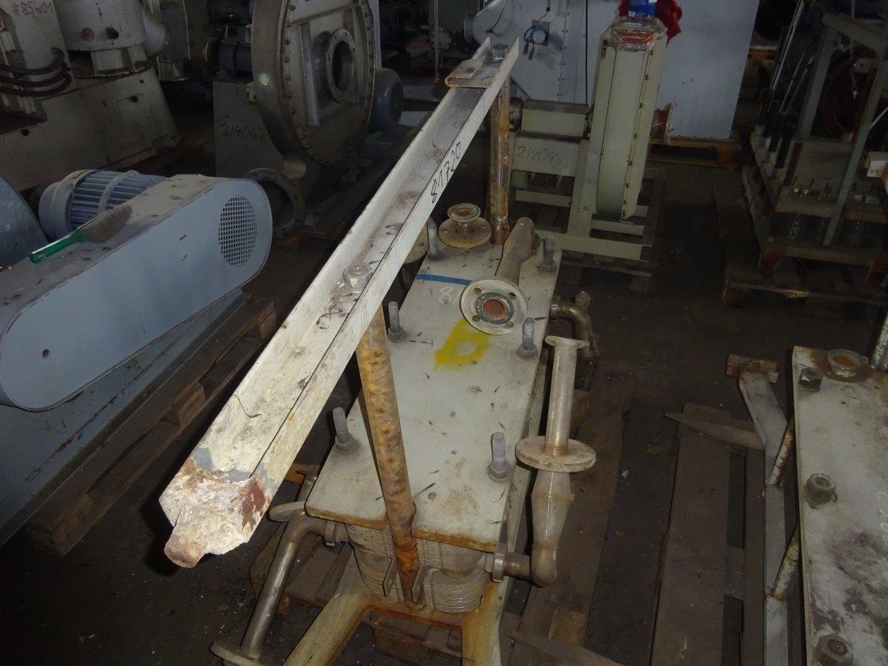  Plate and Frame Heat Exchanger 10 m² (107.6 ft²) Stainless Steel 316 For Sale - IPP# 81720