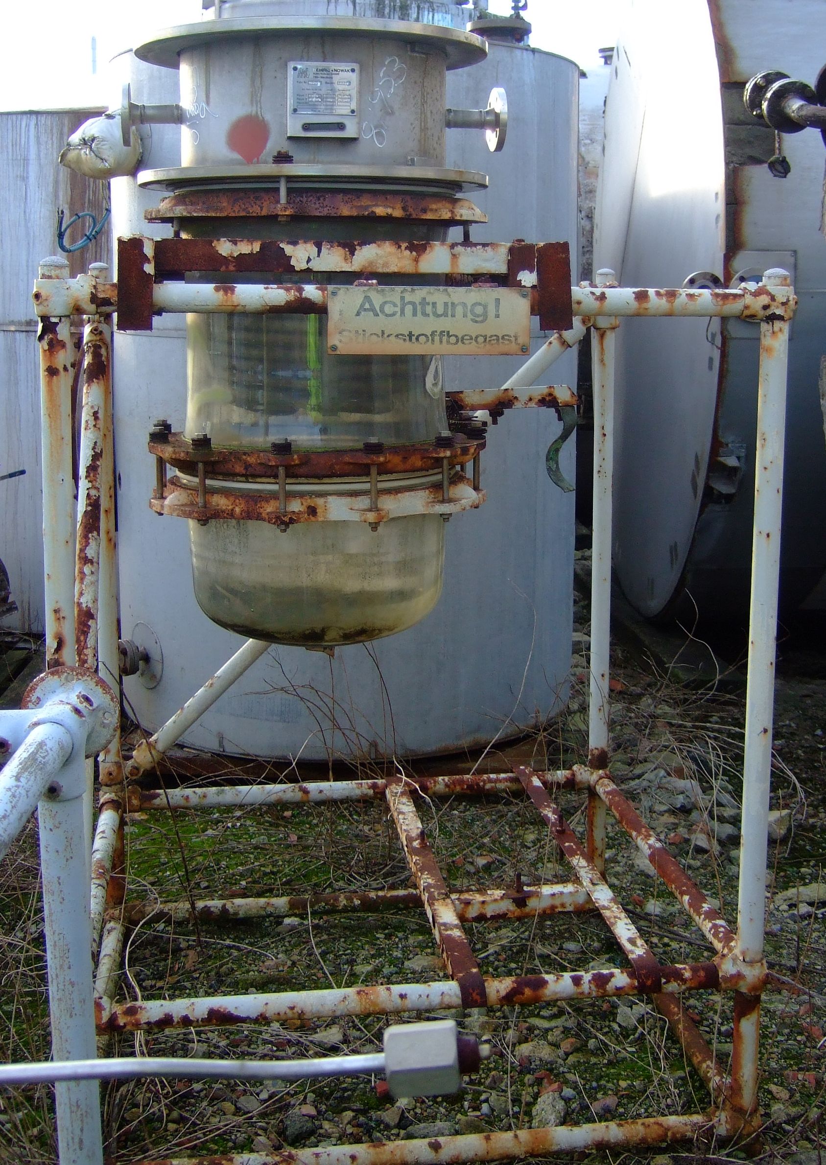 QVF/Nowak clear glass with copper coil Heat Exchanger - IPP# 81953
