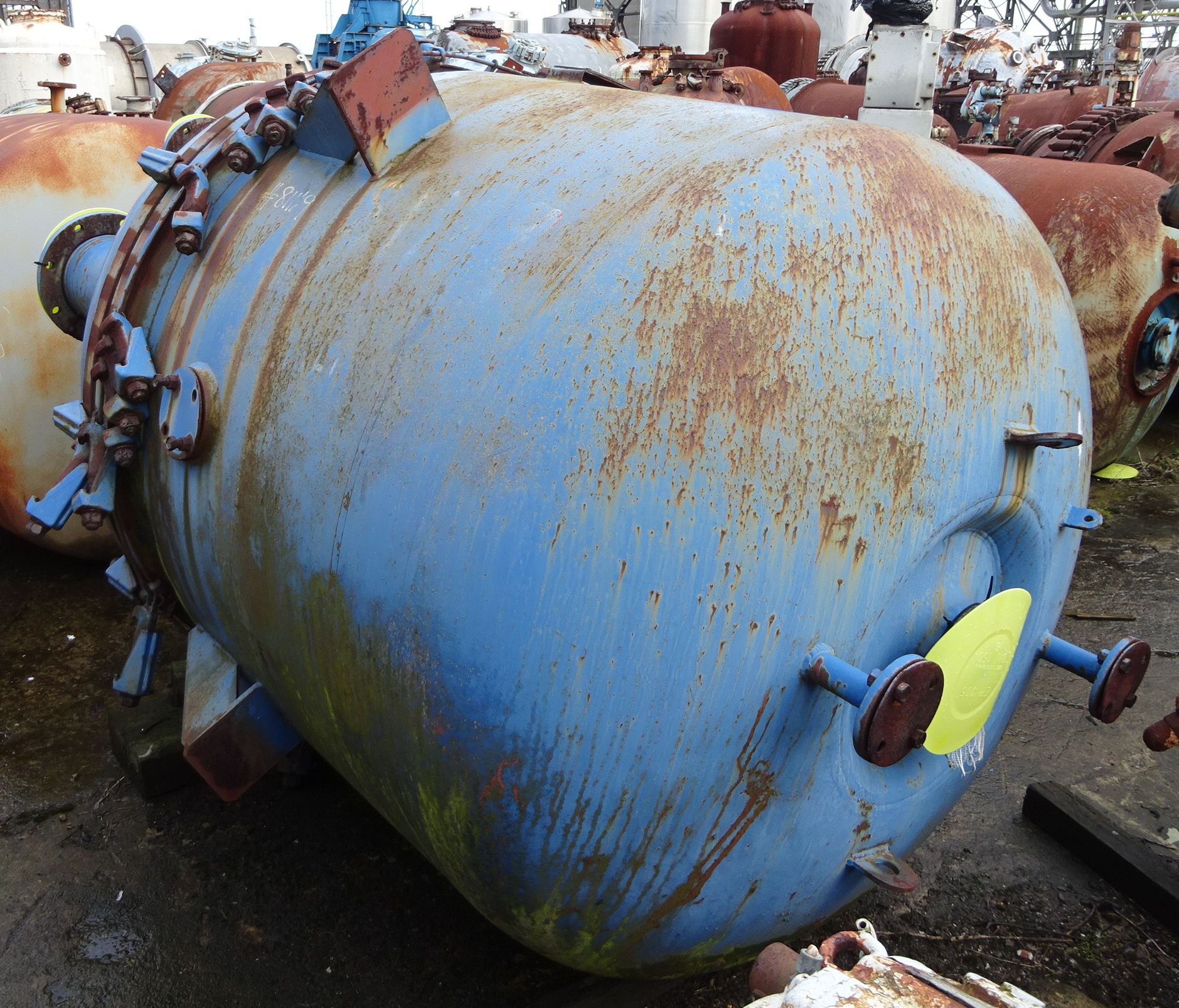 Glasslined Thale C2.5/1e-2D1-1 Batch Type Body Only Reactor - IPP# 81119