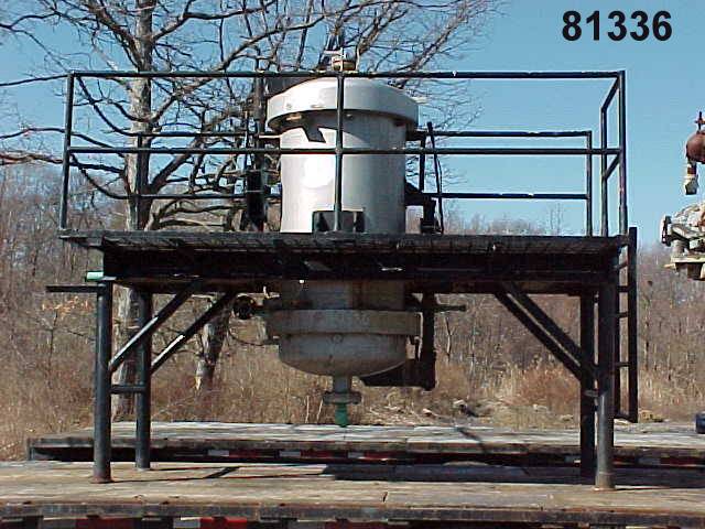 Stainless Steel 304 Enzinger Pressure Leaf Filter - IPP# 81336