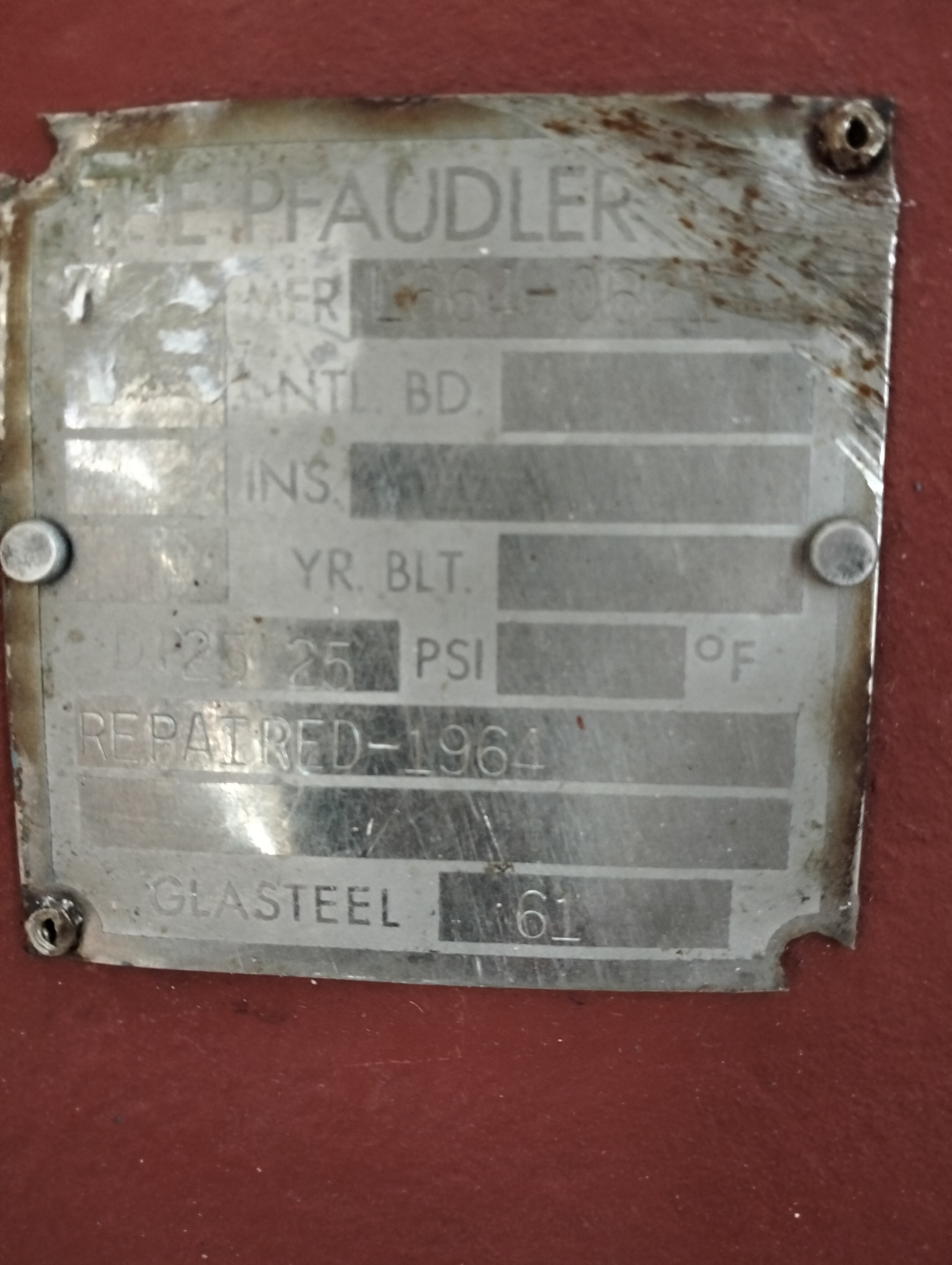  Glasslined Tank Cover Glass Lined Parts  For Sale - IPP# 82491