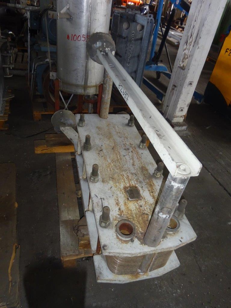  Plate and Frame Heat Exchanger 6.5 m² (70 ft²) Stainless Steel 316 For Sale - IPP# 82697