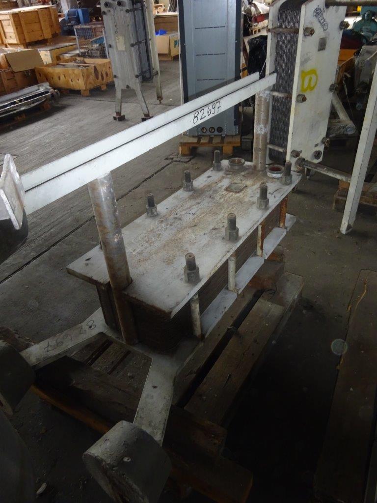  Plate and Frame Heat Exchanger 6.5 m² (70 ft²) Stainless Steel 316 For Sale - IPP# 82697