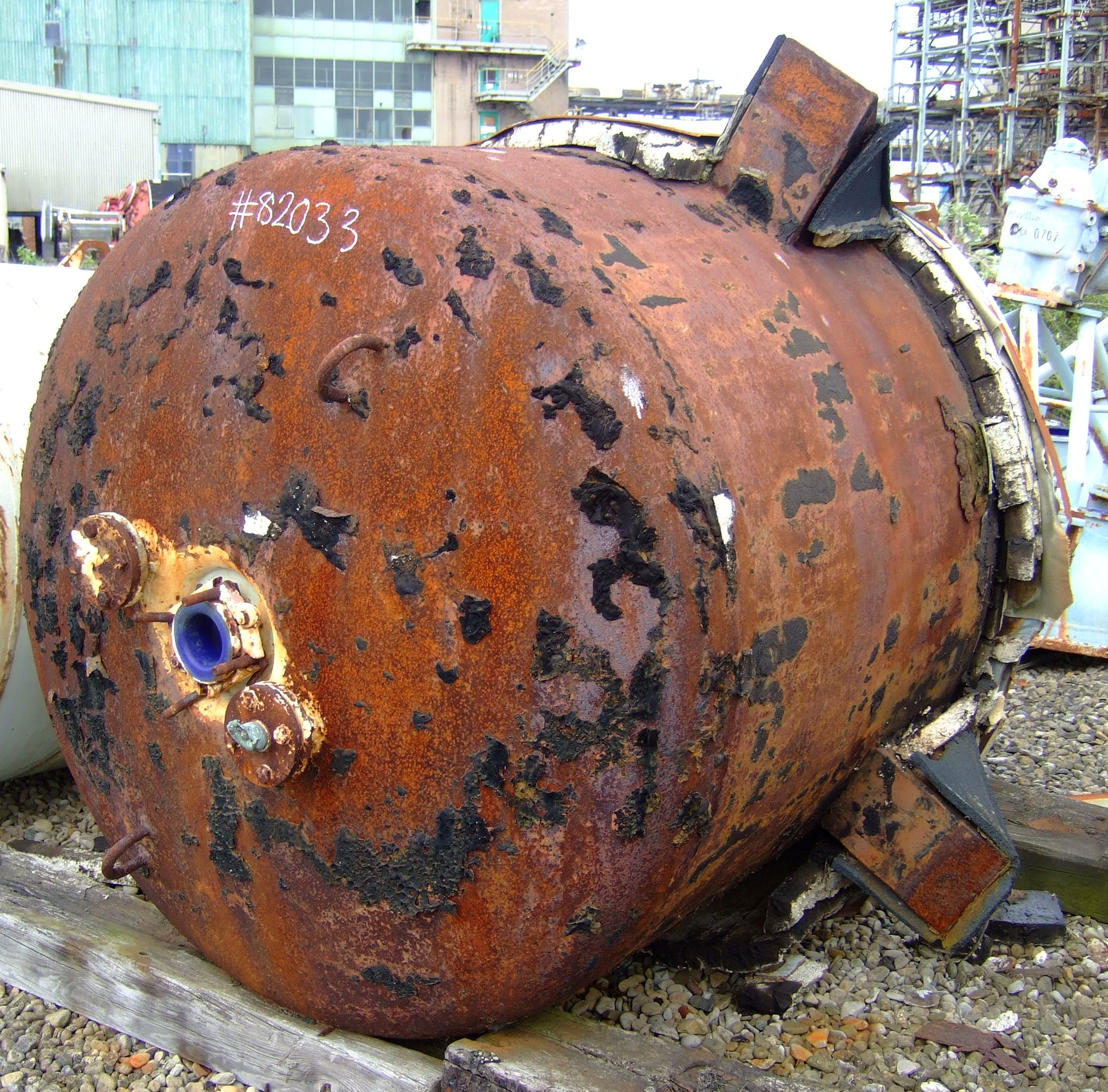 Glasslined Pfaudler E Batch Type Body Only Reactor - IPP# 82033