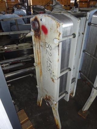 6 m² (64.6 ft²) Stainless Steel 316 Plate and Frame Heat Exchanger