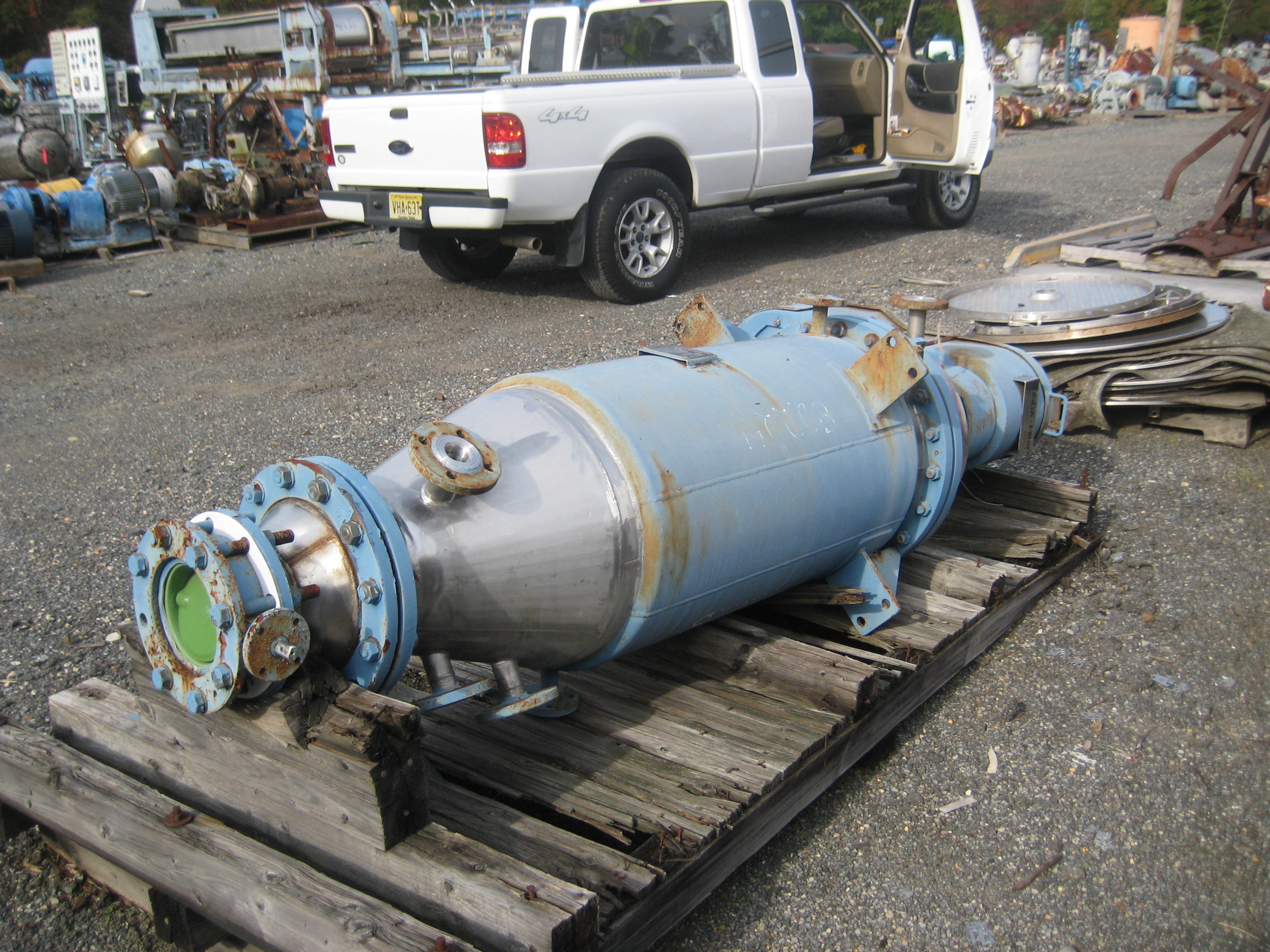 Stainless Steel 316 Chemap Ag (Switzerland) R-5 Pressure Leaf Filter - IPP# 82224