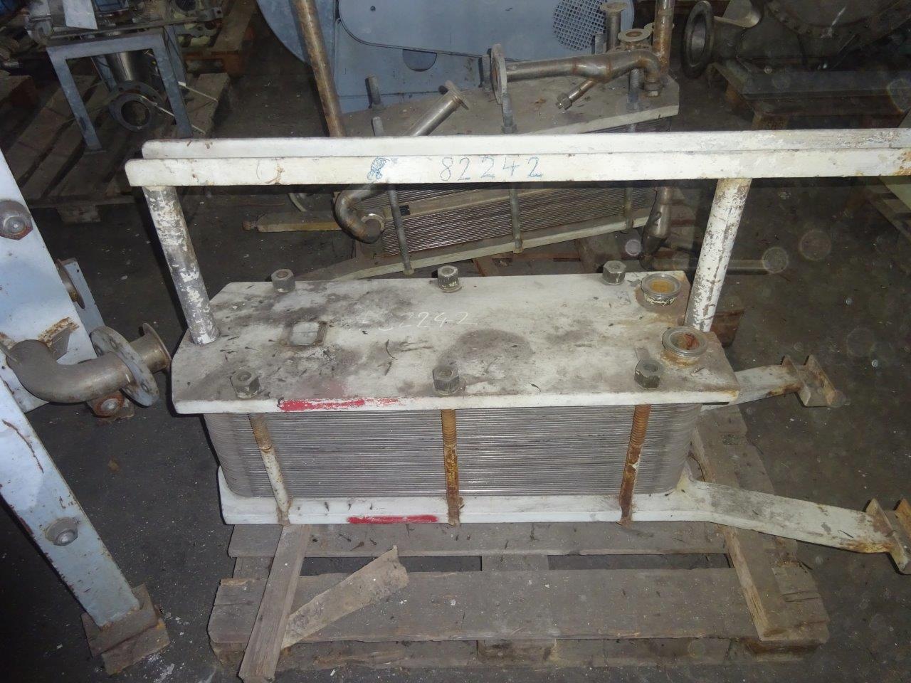  Plate and Frame Heat Exchanger 8.1 m² (87 ft²) Stainless Steel 316 For Sale - IPP# 82242