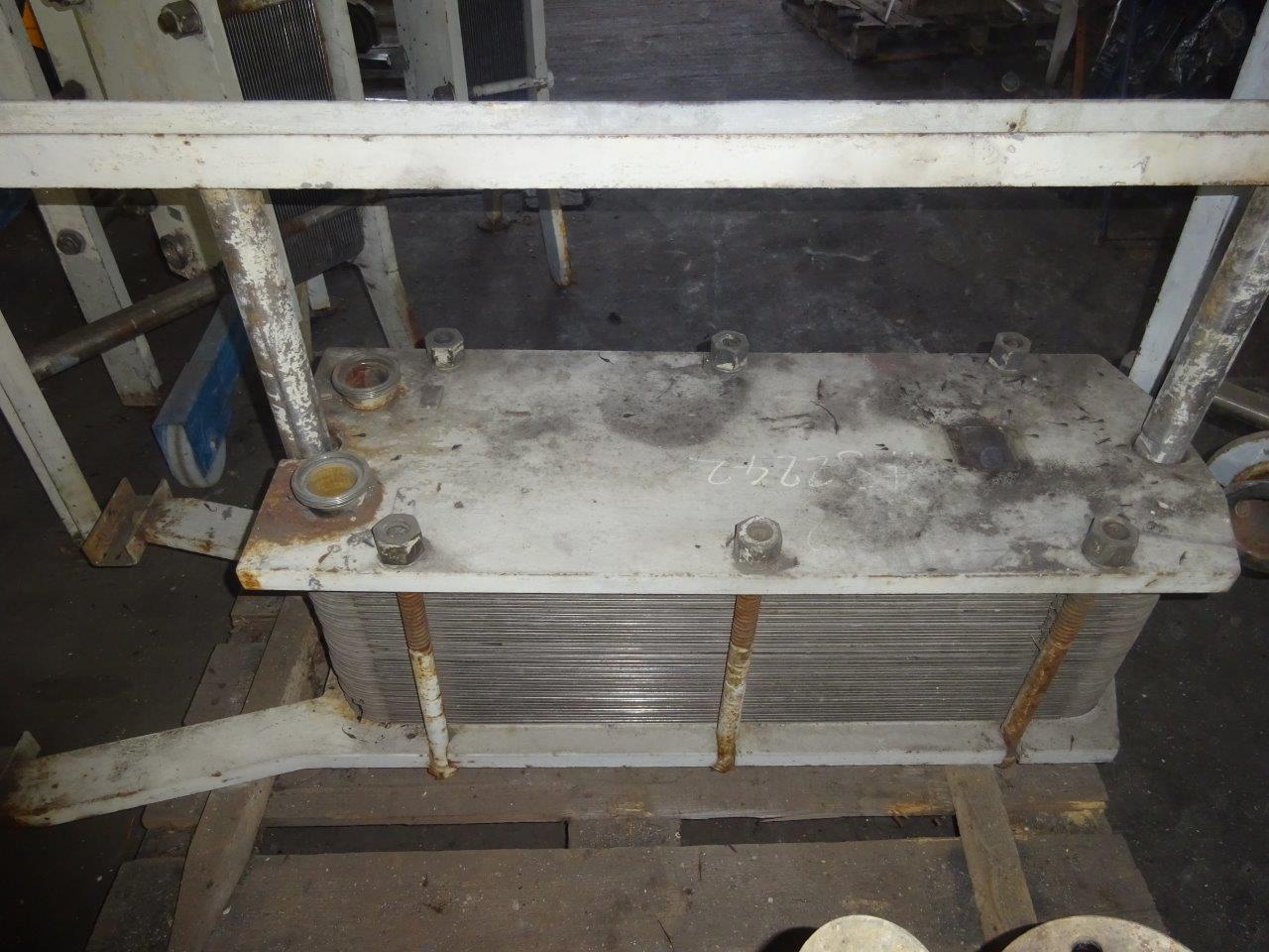  Plate and Frame Heat Exchanger 8.1 m² (87 ft²) Stainless Steel 316 For Sale - IPP# 82242