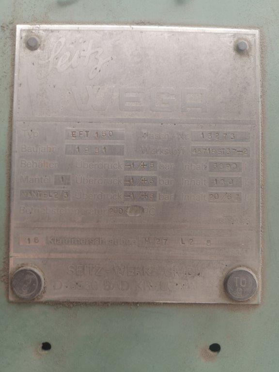  Rosenmund and Cogiem Filter 1.9 m² (20.5 ft²) Stainless Steel 316 For Sale - IPP# 85856