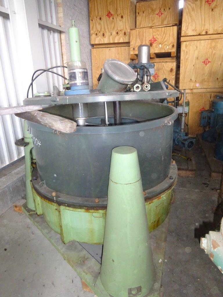  Lined Manual Discharge-Top Centrifuge-Basket 1,016 mm (40 in) For Sale - IPP# 85004