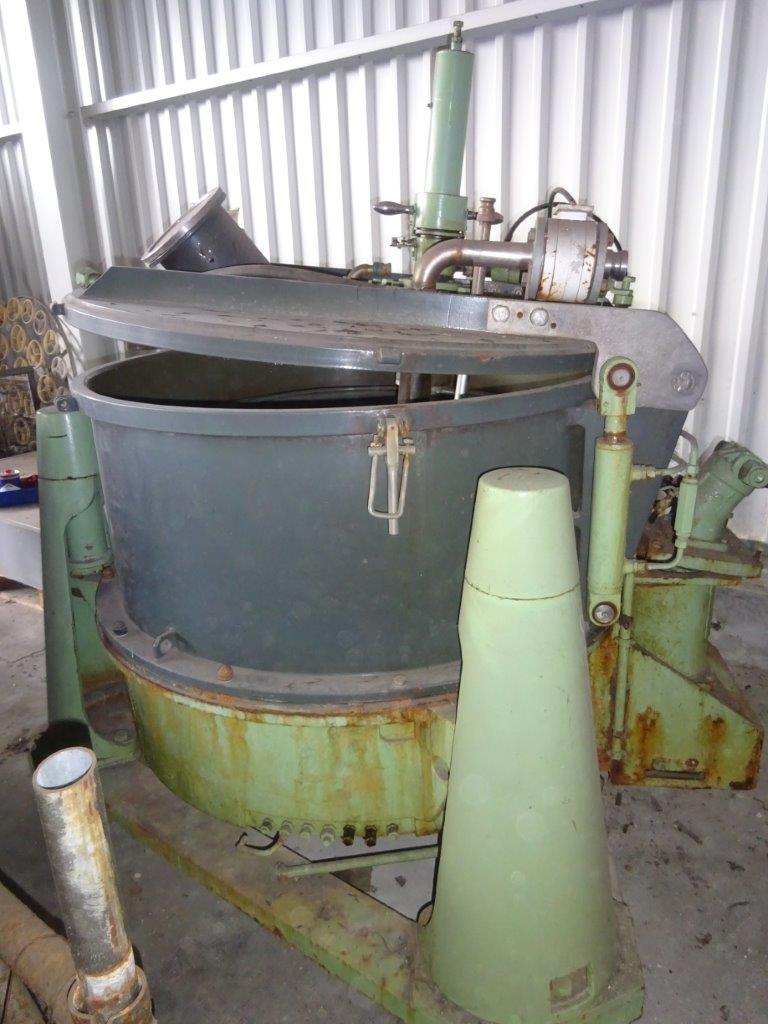  Lined Manual Discharge-Top Centrifuge-Basket 1,016 mm (40 in) For Sale - IPP# 85004