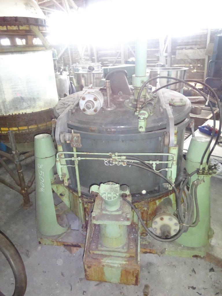  Lined Manual Discharge-Top Centrifuge-Basket 1,016 mm (40 in) For Sale - IPP# 85004